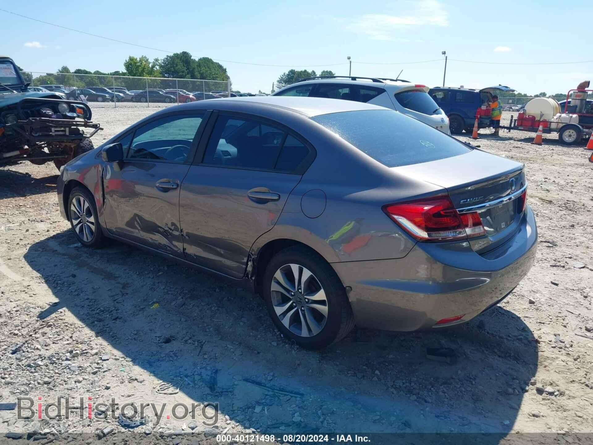 2014 HONDA CIVIC - VIN: 19XFB2F58EE040876 - Фото 3