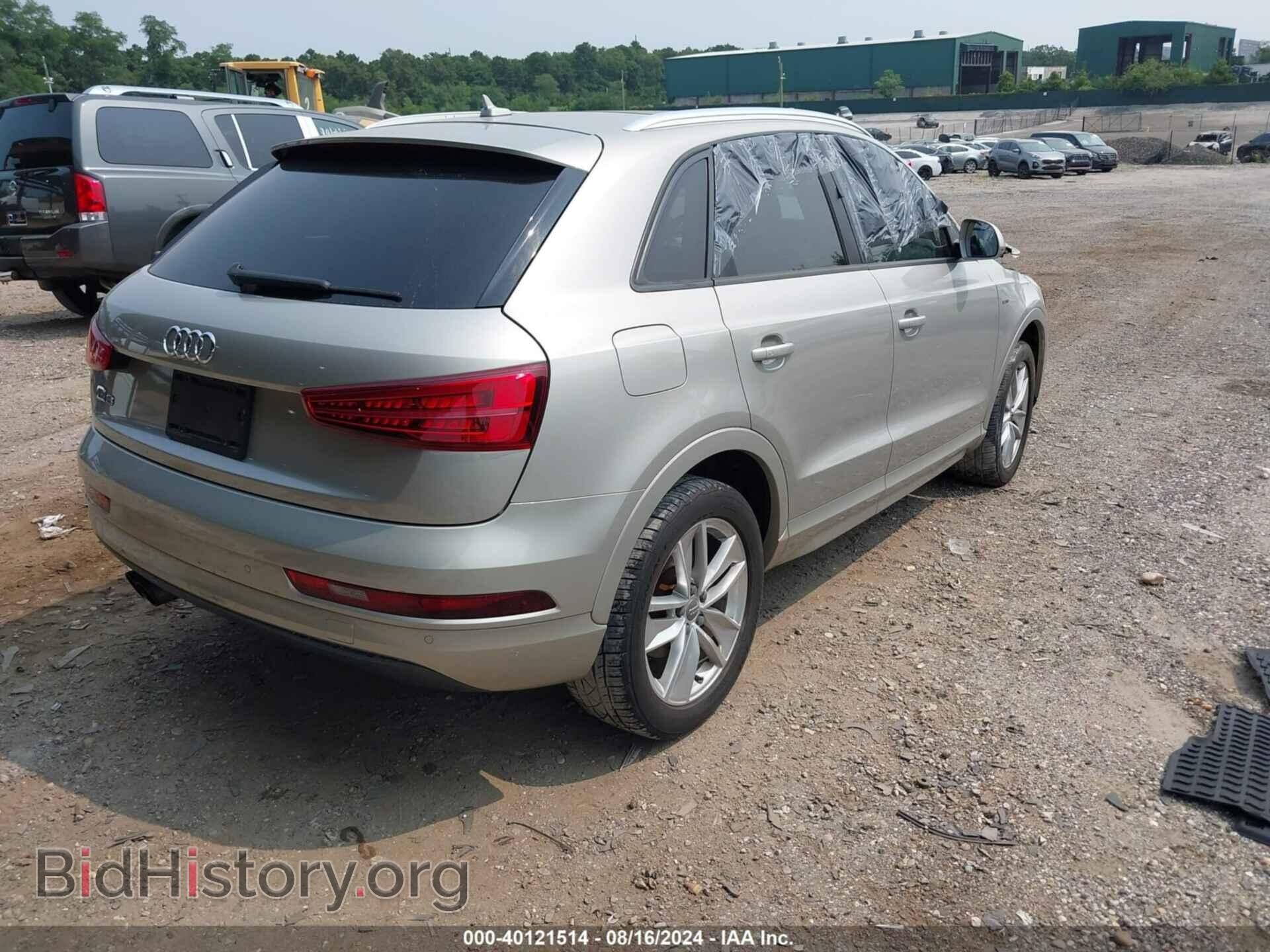 2018 AUDI Q3 - VIN: WA1BCCFS6JR001087 - Фото 4