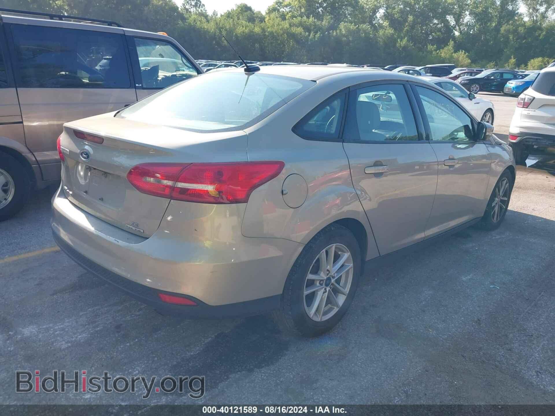 2016 FORD FOCUS - VIN: 1FADP3F2XGL281729 - Фото 4
