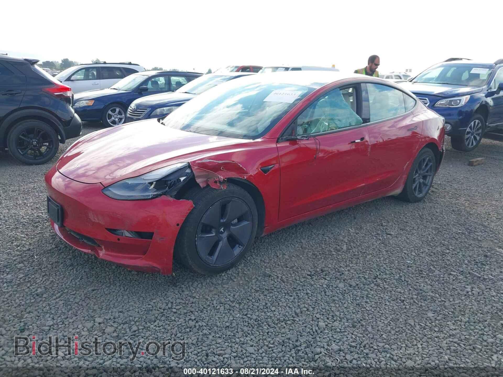 2021 TESLA MODEL 3 - VIN: 5YJ3E1EB7MF055342 - Photo 2