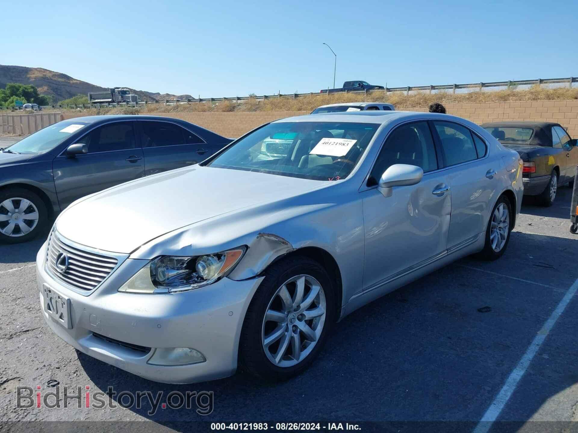 2007 LEXUS LS 460 - VIN: JTHBL46F275038473 - Фото 2