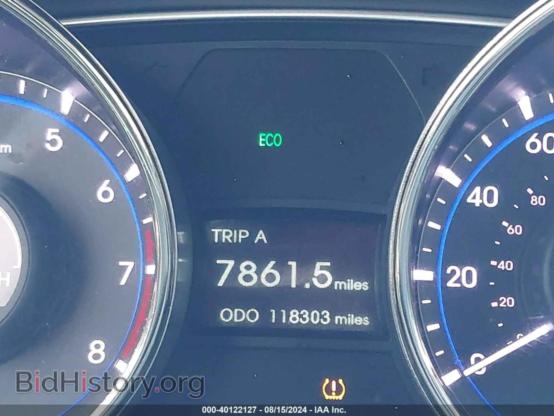 2012 HYUNDAI SONATA - VIN: 5NPEC4AC6CH450711 - Фото 16