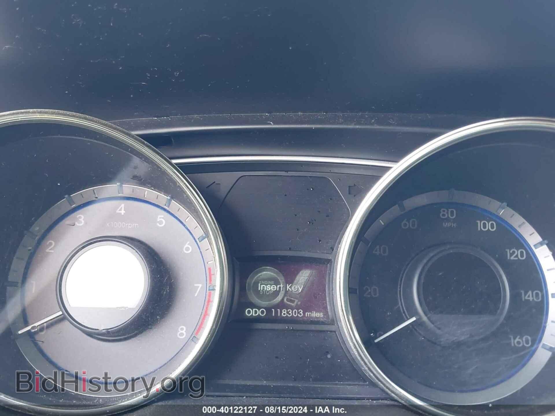2012 HYUNDAI SONATA - VIN: 5NPEC4AC6CH450711 - Фото 7