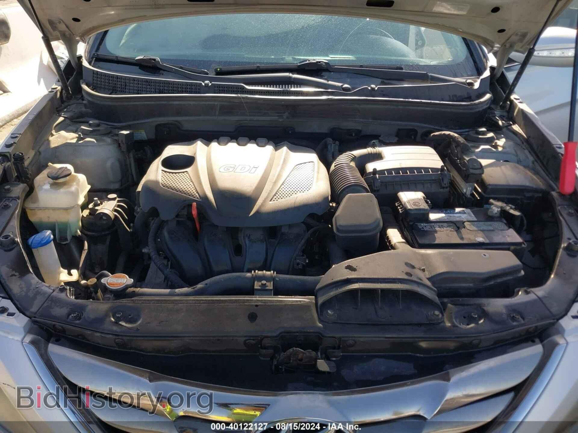2012 HYUNDAI SONATA - VIN: 5NPEC4AC6CH450711 - Фото 10