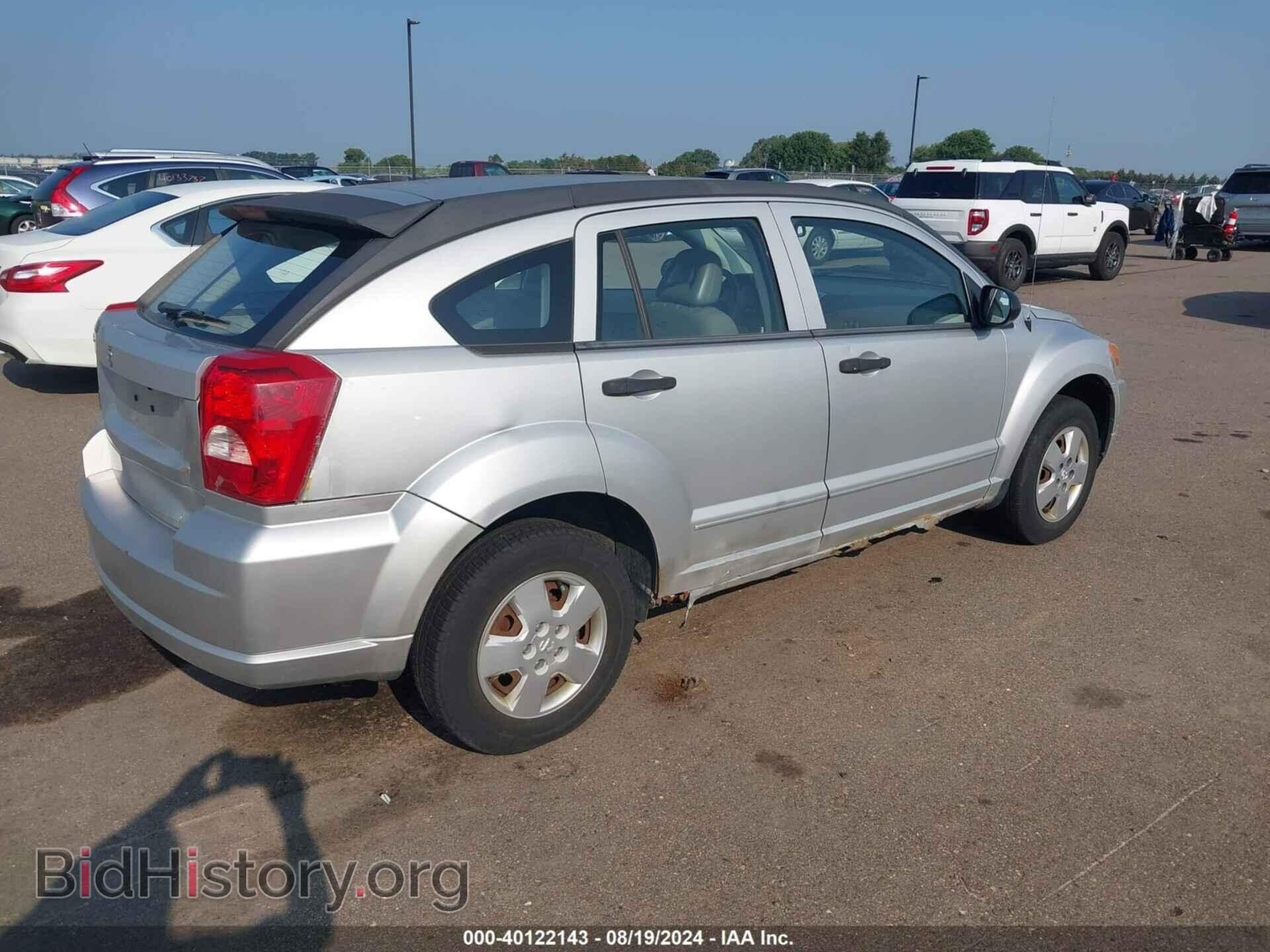 2007 DODGE CALIBER - VIN: 1B3HB28B47D288060 - Фото 4