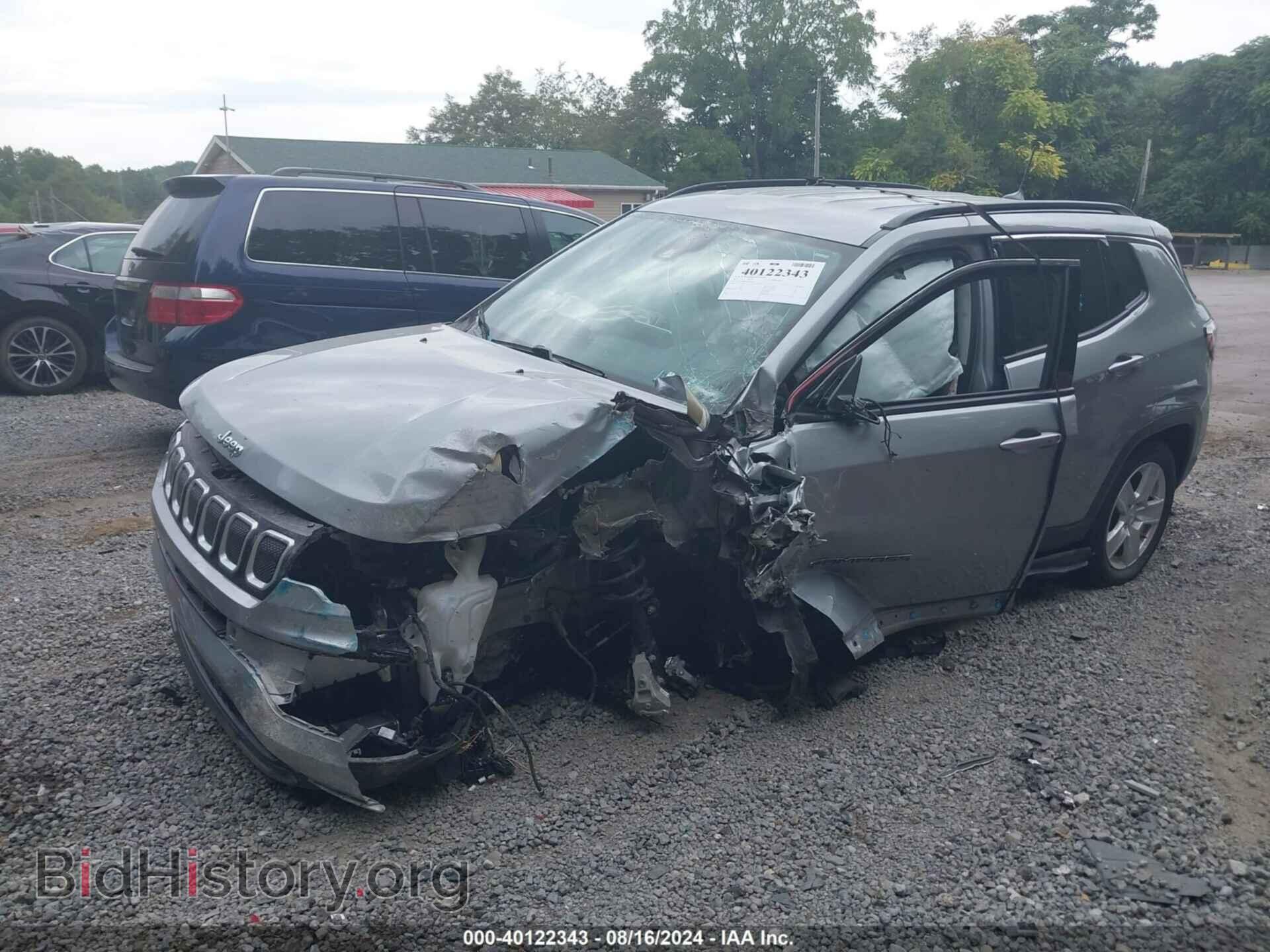 2022 JEEP COMPASS - VIN: 3C4NJDBB0NT105043 - Фото 2
