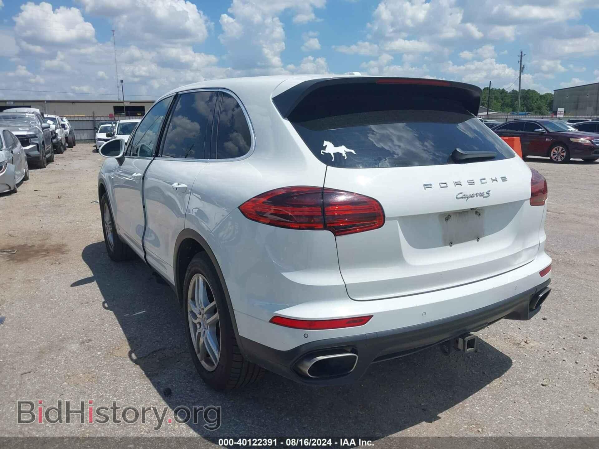 2016 PORSCHE CAYENNE - VIN: WP1AA2A28GLA08786 - Фото 3