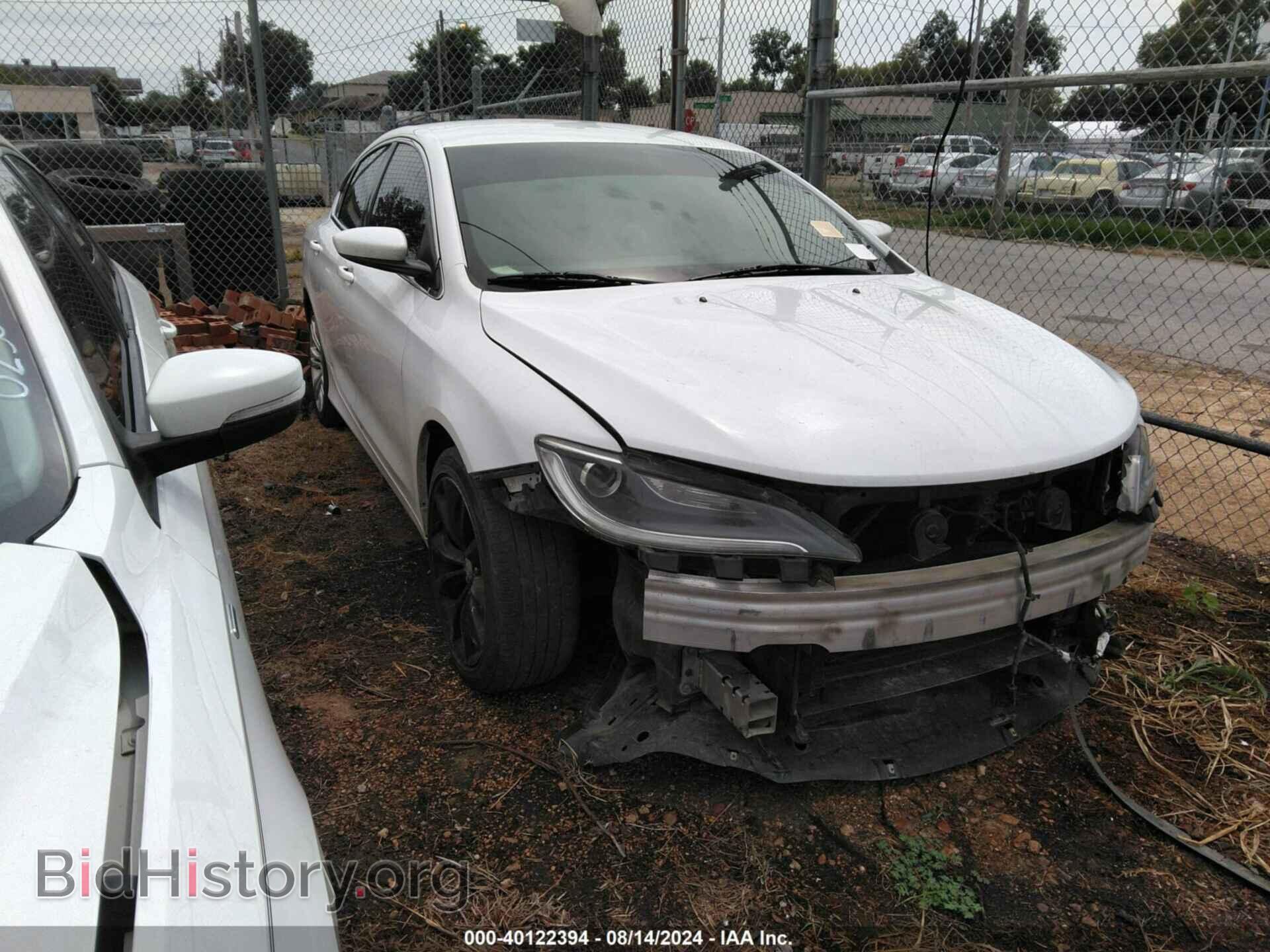 Фотография 1C3CCCAB4FN685822 - CHRYSLER 200 2015
