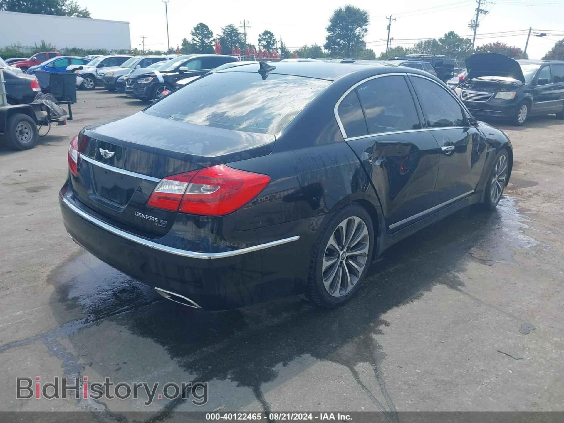 2012 HYUNDAI GENESIS - VIN: KMHGC4DH7CU207913 - Фото 4