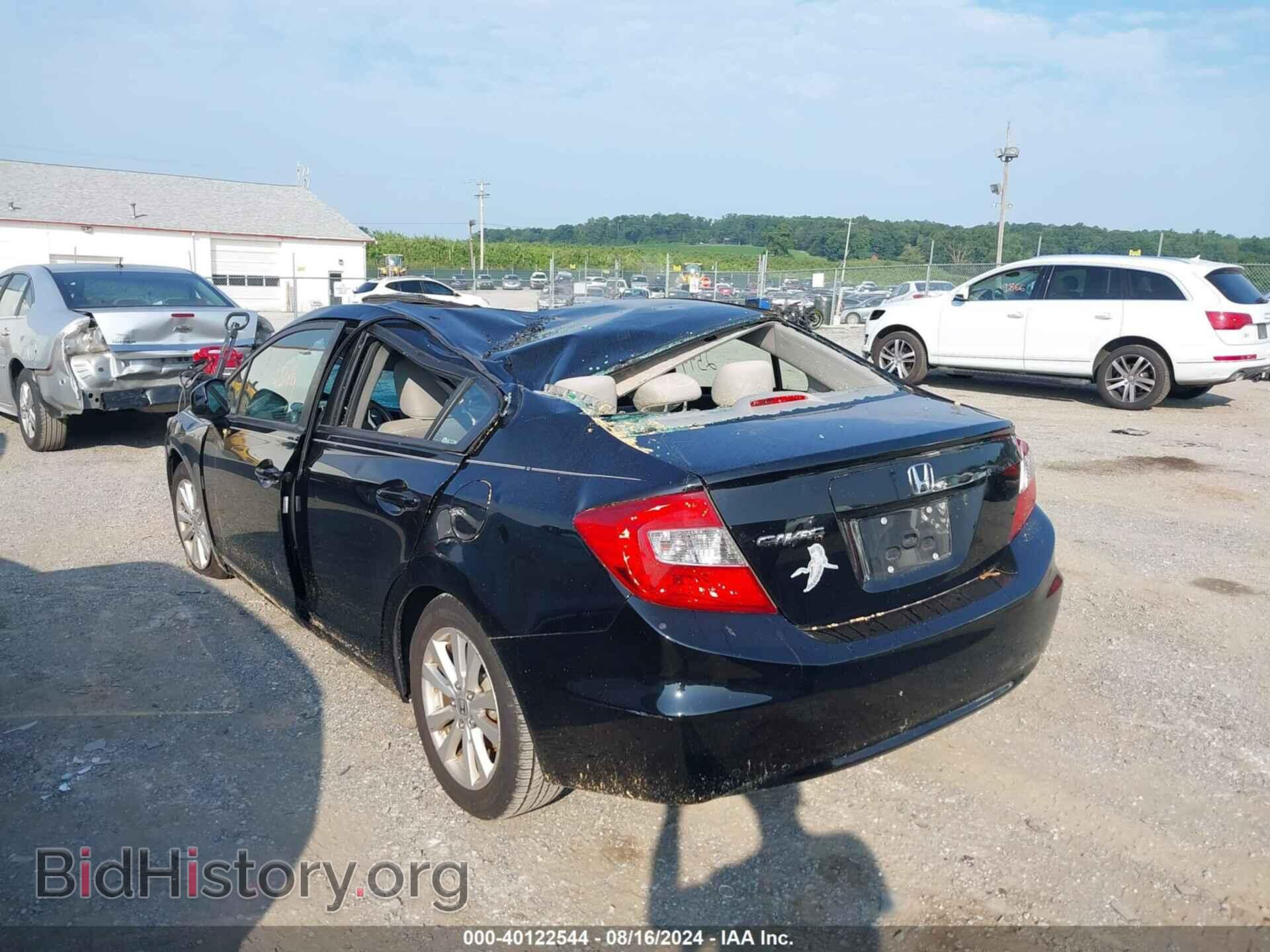 2012 HONDA CIVIC - VIN: 2HGFB2F87CH310211 - Фото 3