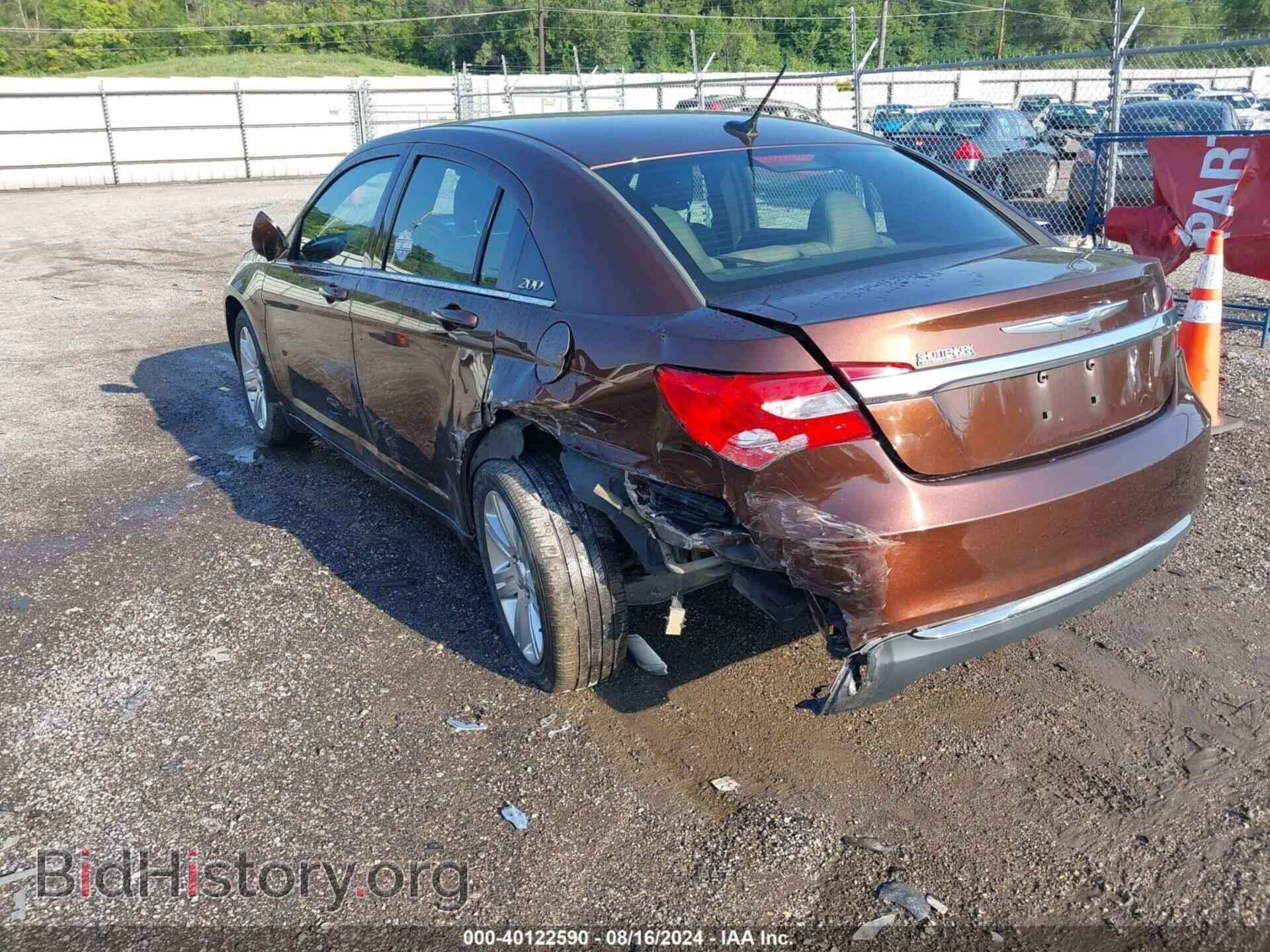 2012 CHRYSLER 200 - VIN: 1C3CCBBB9CN169525 - Фото 3