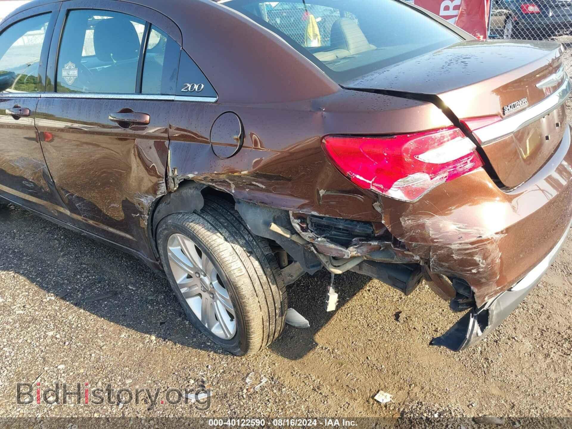 2012 CHRYSLER 200 - VIN: 1C3CCBBB9CN169525 - Фото 6