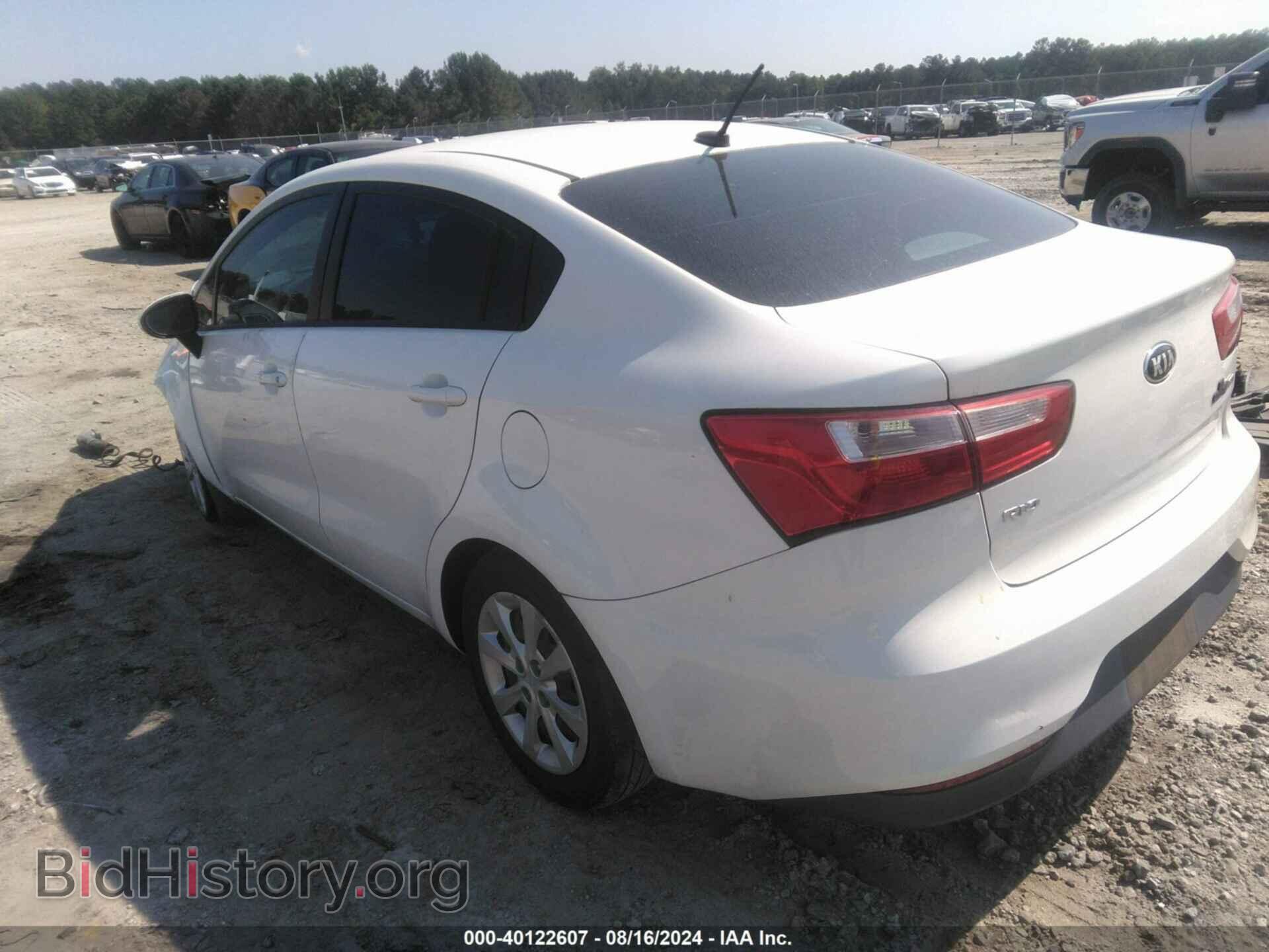 2016 KIA RIO - VIN: KNADM4A34G6647804 - Фото 3