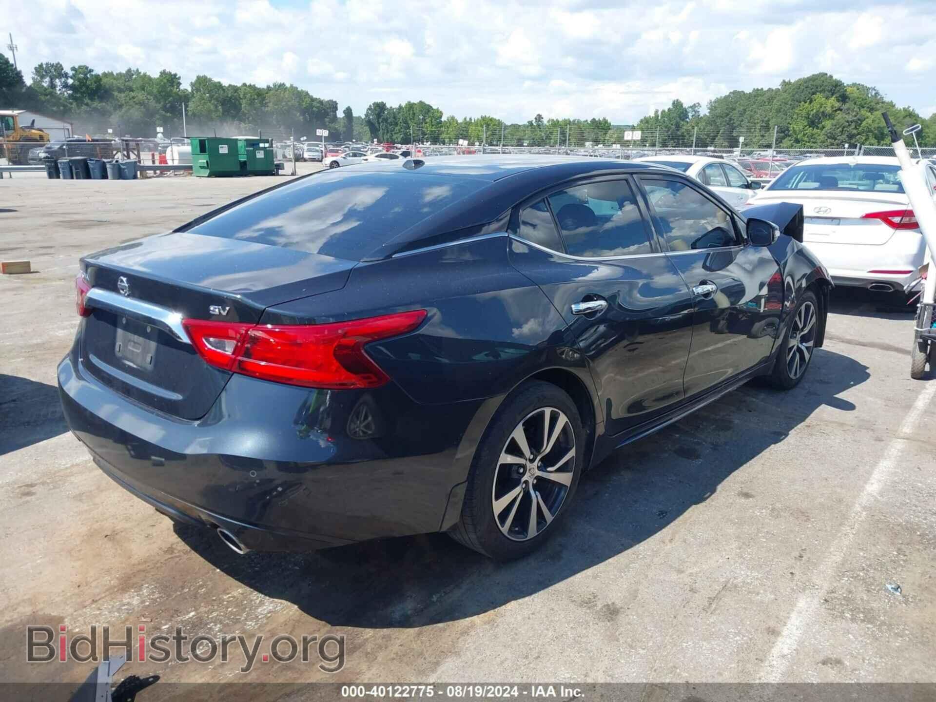 2016 NISSAN MAXIMA - VIN: 1N4AA6AP1GC436953 - Фото 4