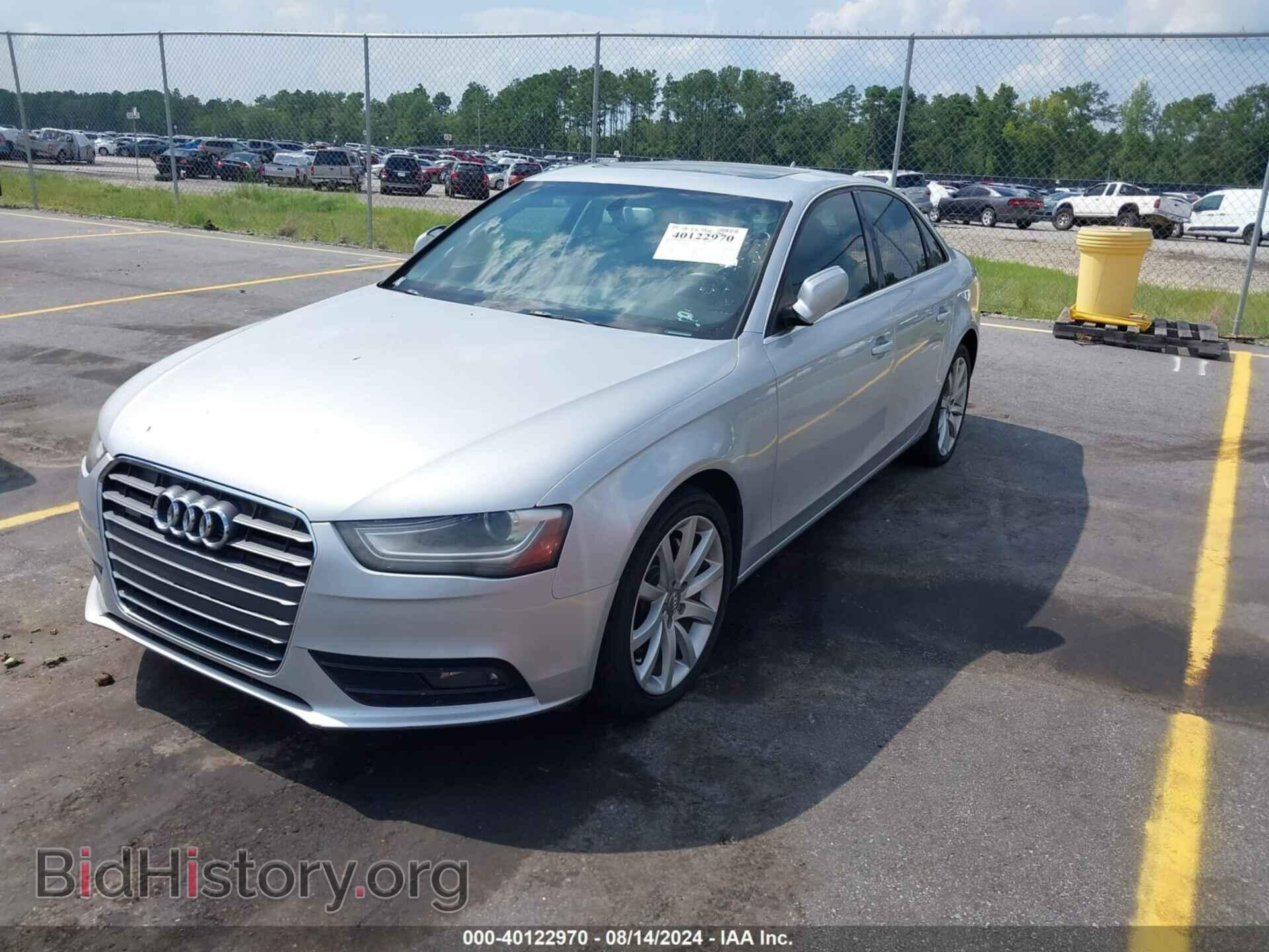 2013 AUDI A4 - VIN: WAUFFAFLXDN005440 - Фото 2