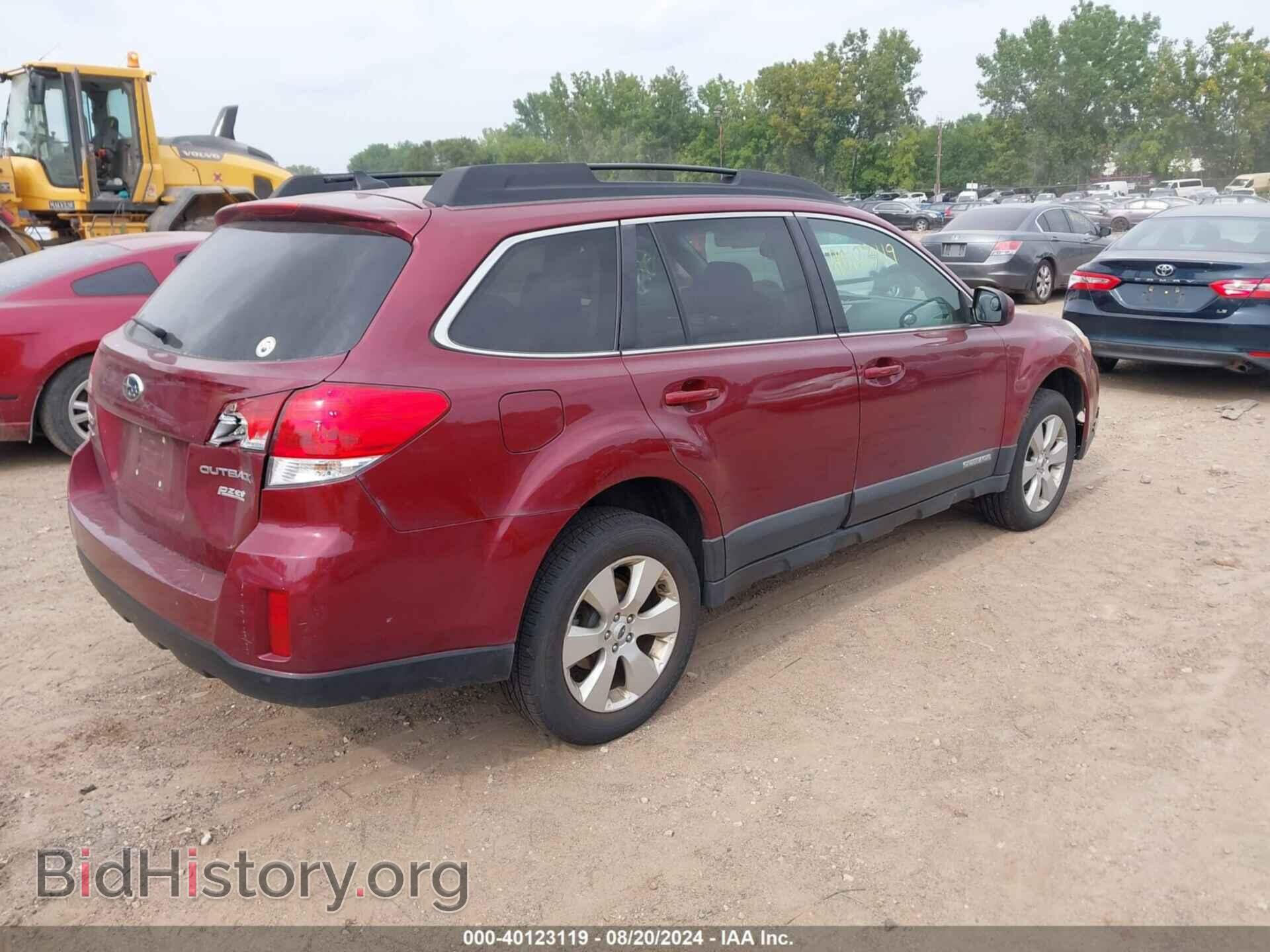 2012 SUBARU OUTBACK - VIN: 4S4BRBKC0C3265937 - Фото 4