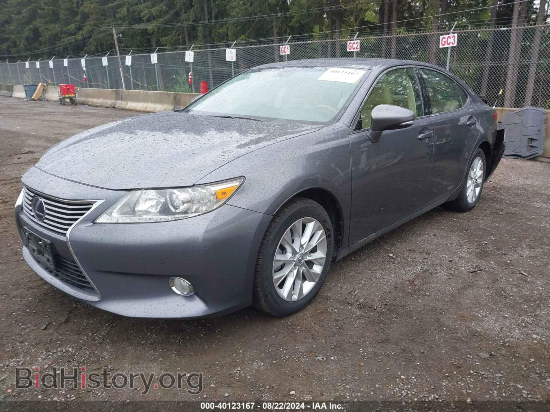 2013 LEXUS ES 300H - VIN: JTHBW1GG6D2000237 - Photo 2