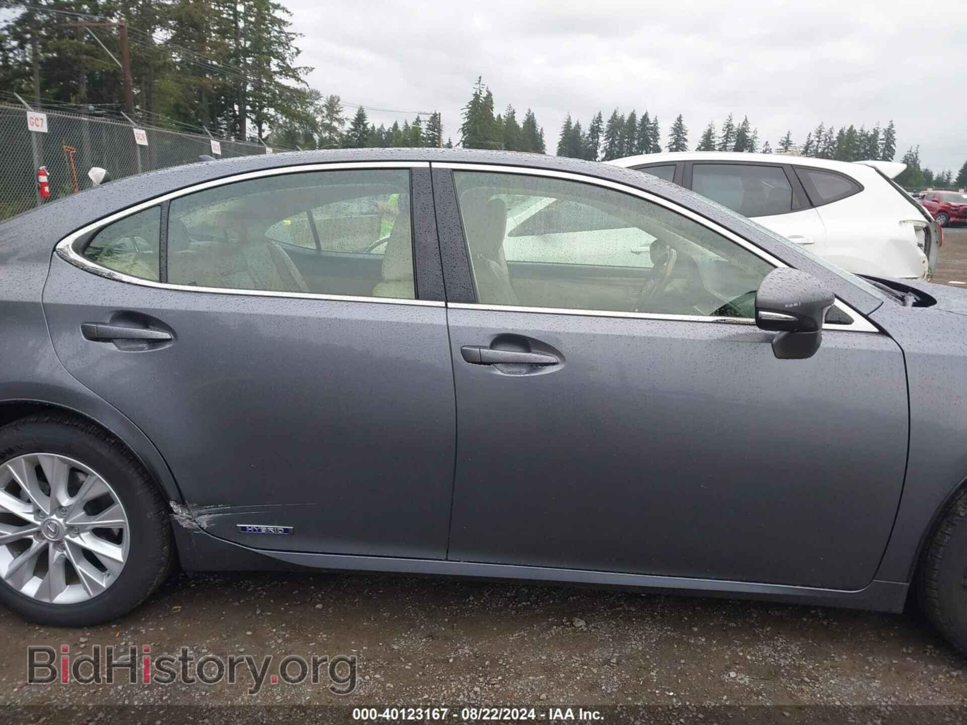 2013 LEXUS ES 300H - VIN: JTHBW1GG6D2000237 - Photo 13