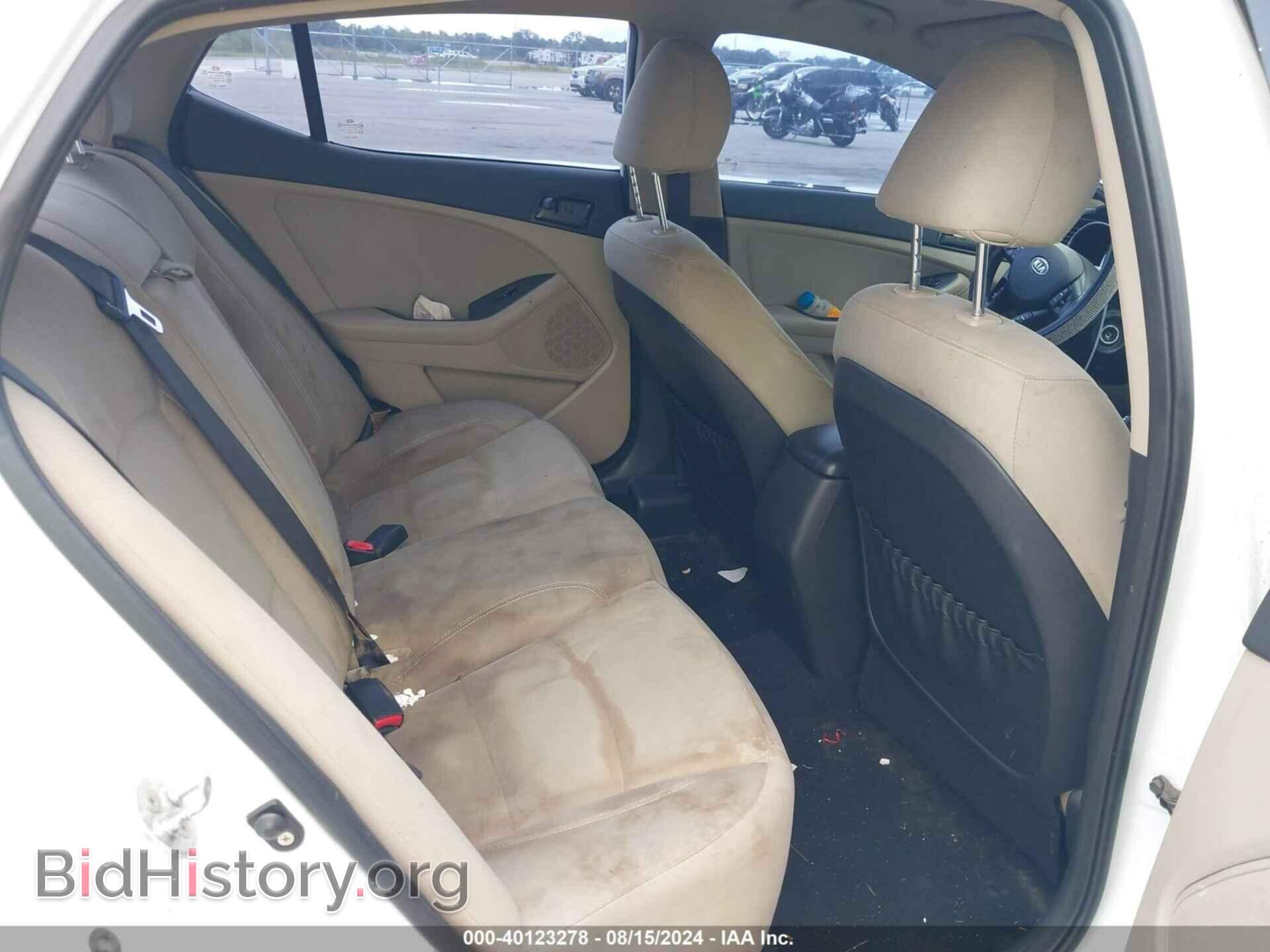 2012 KIA OPTIMA - VIN: KNAGM4A75C5284400 - Photo 8