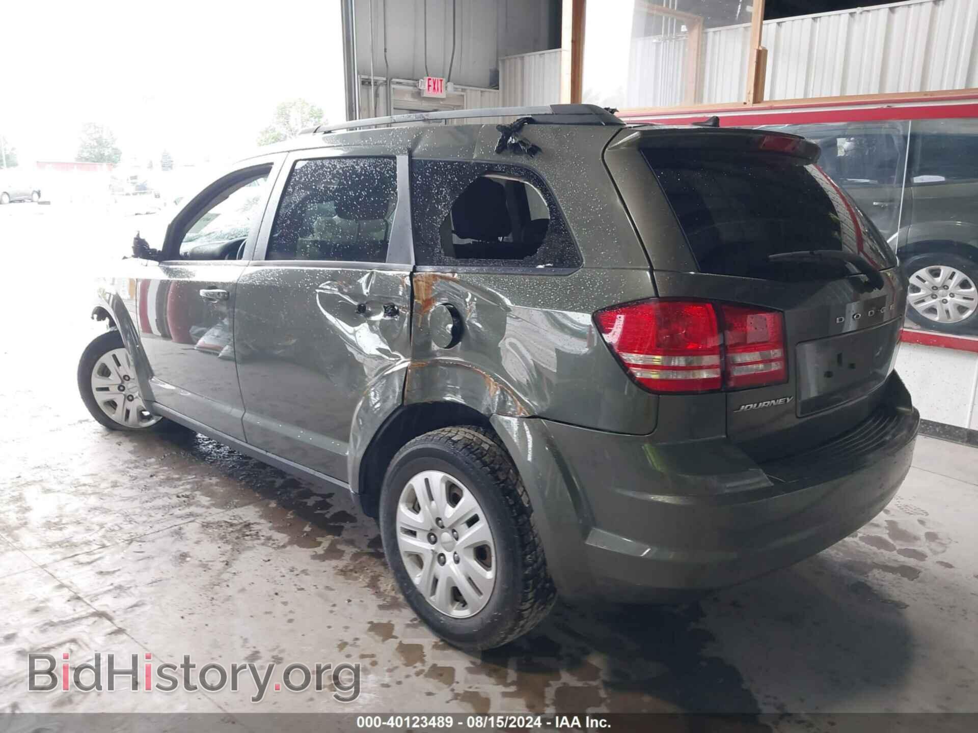 2017 DODGE JOURNEY - VIN: 3C4PDCAB5HT582762 - Фото 3