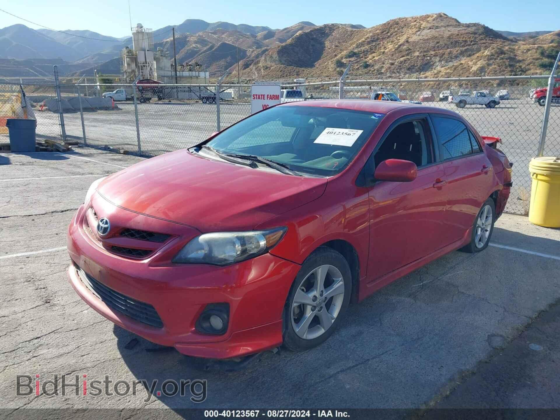 2013 TOYOTA COROLLA - VIN: 2T1BU4EE8DC957805 - Фото 2