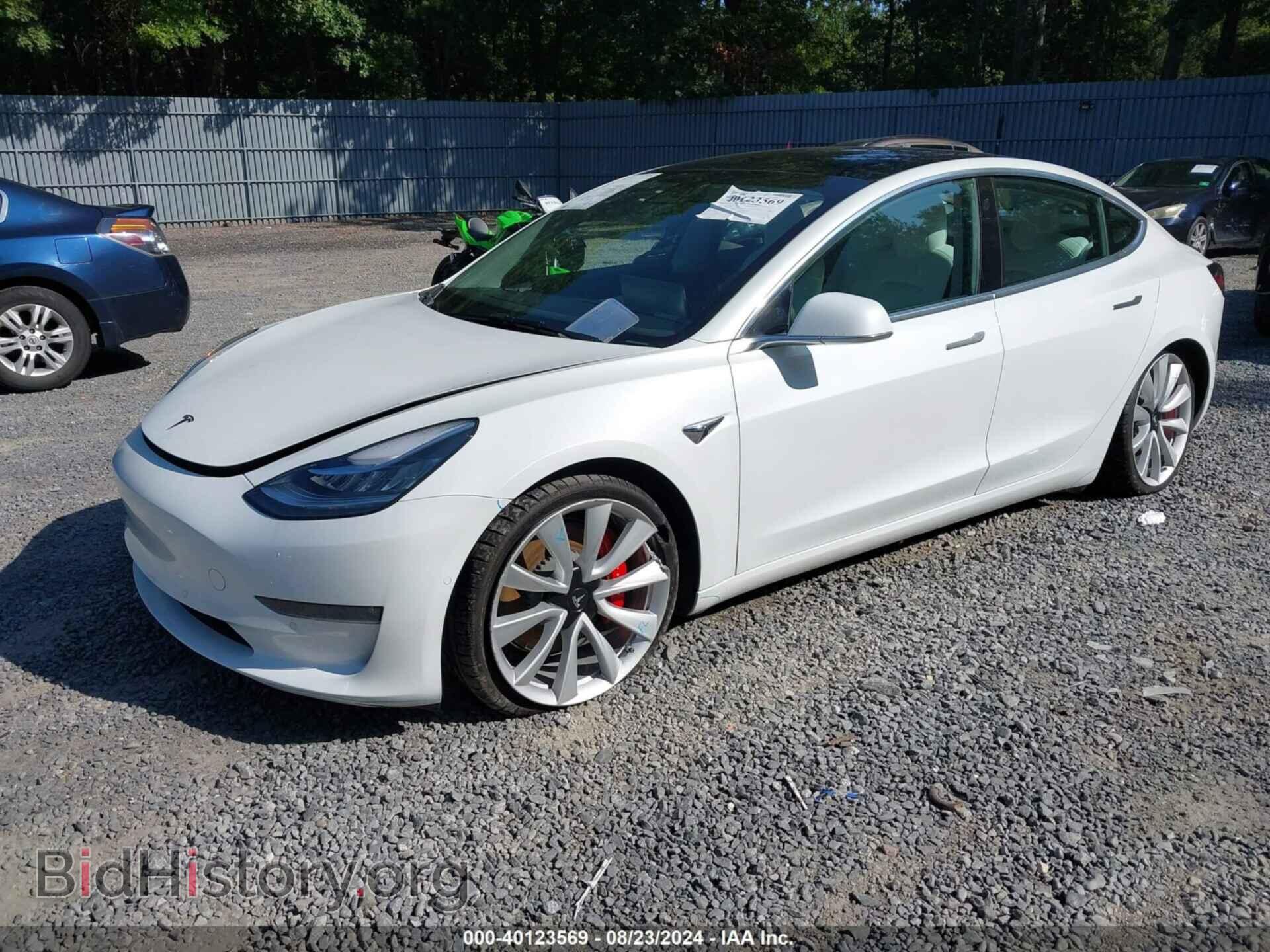 2019 TESLA MODEL 3 - VIN: 5YJ3E1EBXKF487369 - Фото 2