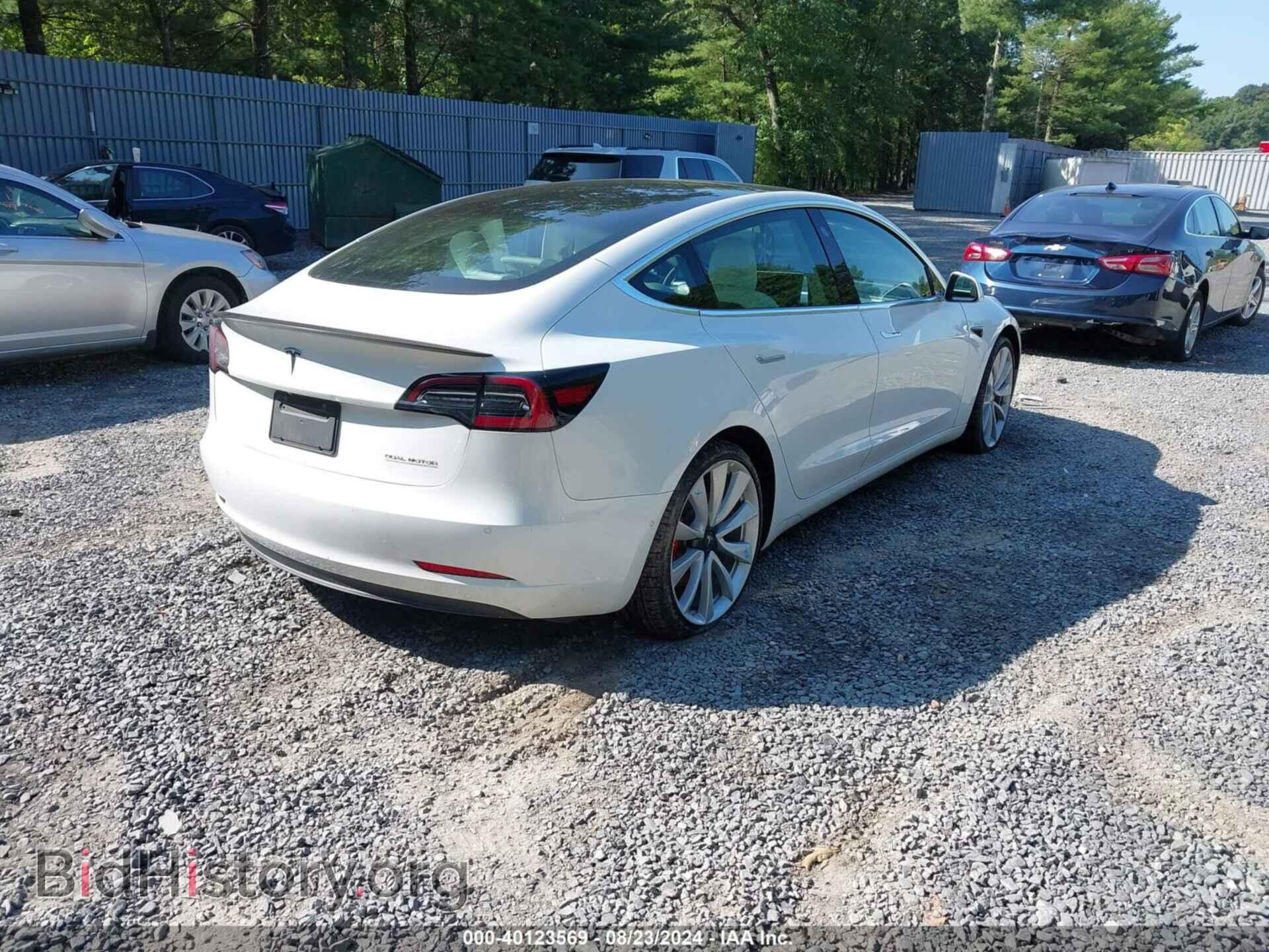 2019 TESLA MODEL 3 - VIN: 5YJ3E1EBXKF487369 - Фото 4