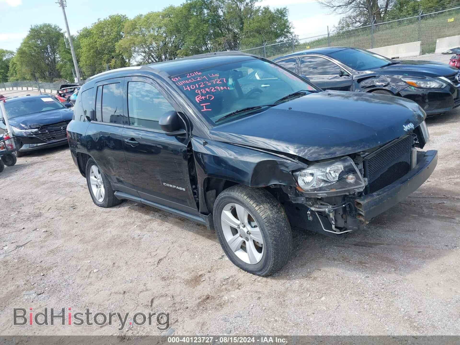 Фотография 1C4NJDBB6GD741622 - JEEP COMPASS 2016