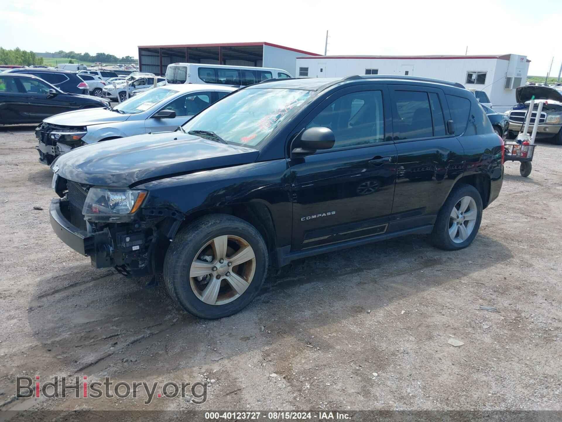 2016 JEEP COMPASS - VIN: 1C4NJDBB6GD741622 - Фото 2
