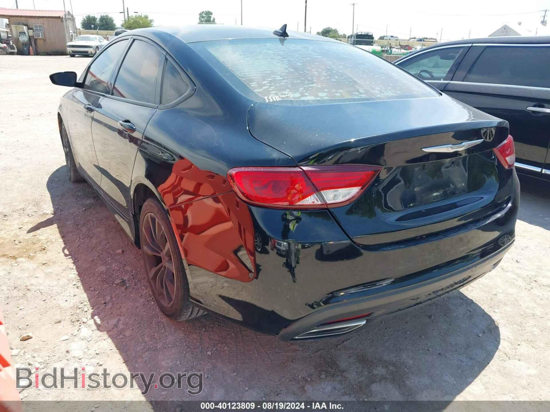 2015 CHRYSLER 200 - VIN: 1C3CCCBG4FN522209 - Фото 3