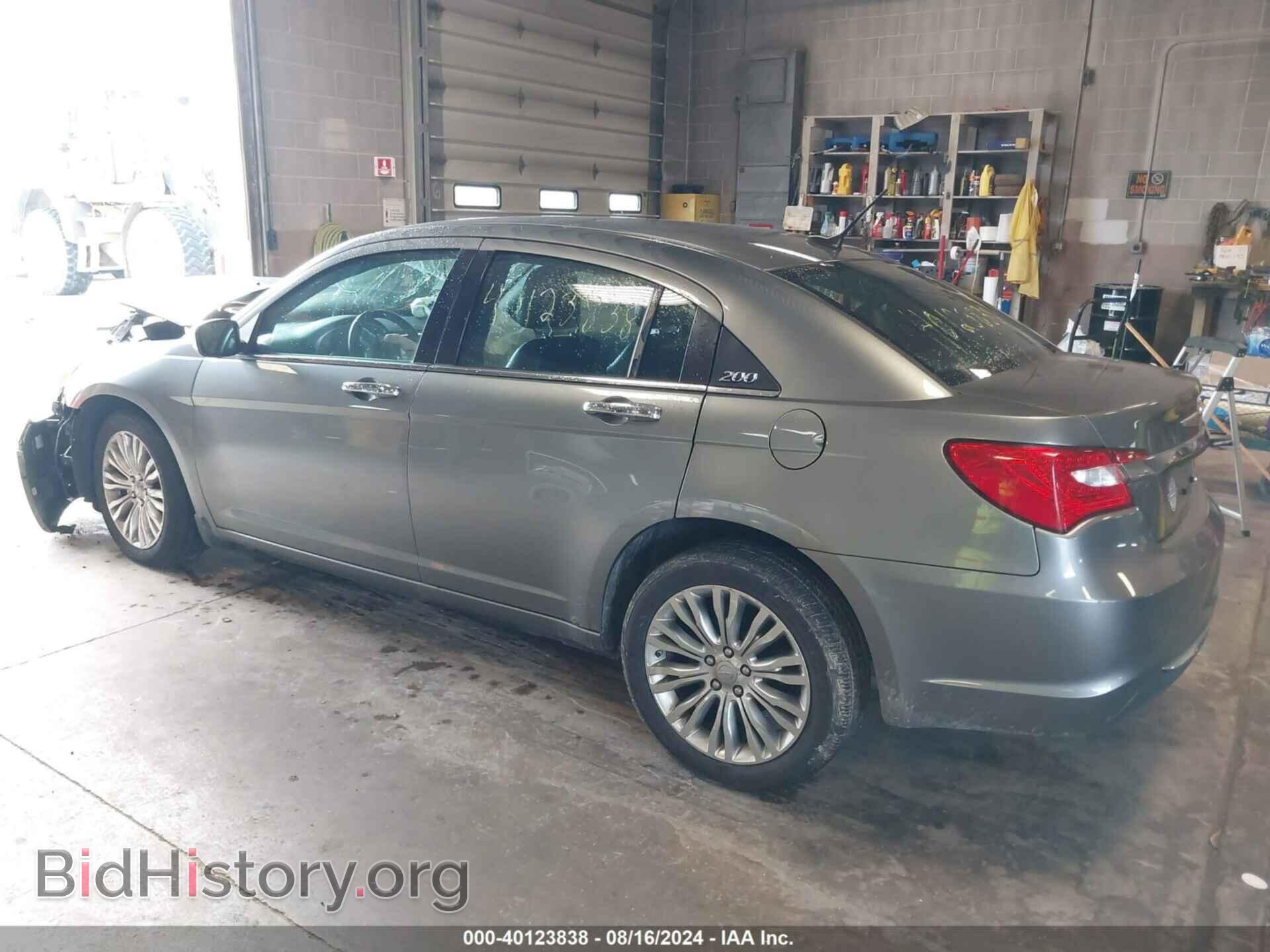 2012 CHRYSLER 200 - VIN: 1C3CCBCB3CN203294 - Фото 3