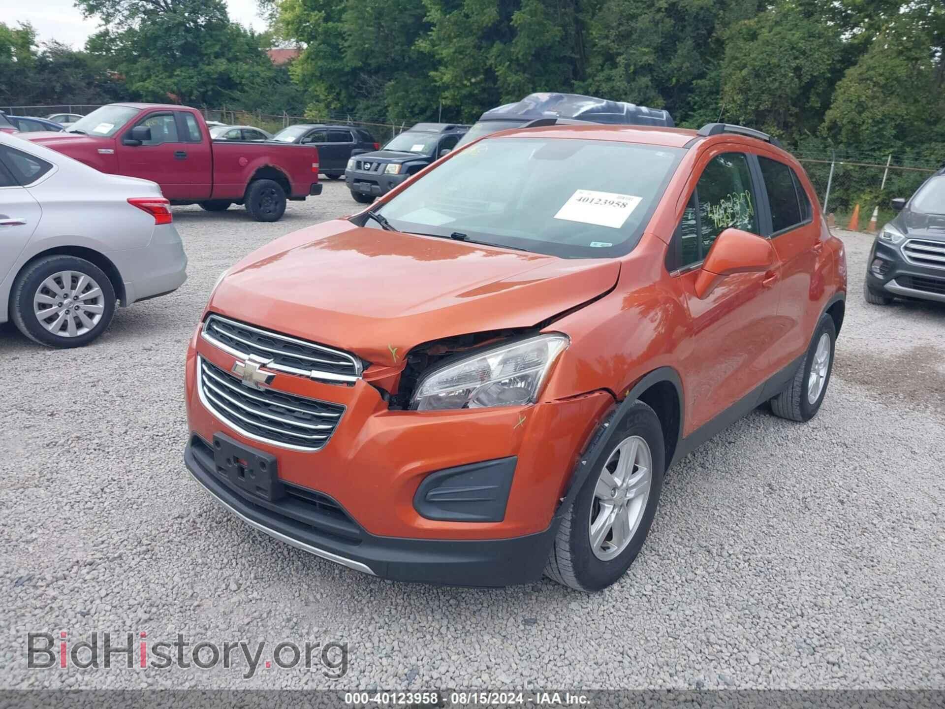 2016 CHEVROLET TRAX - VIN: KL7CJLSB8GB559771 - Фото 2