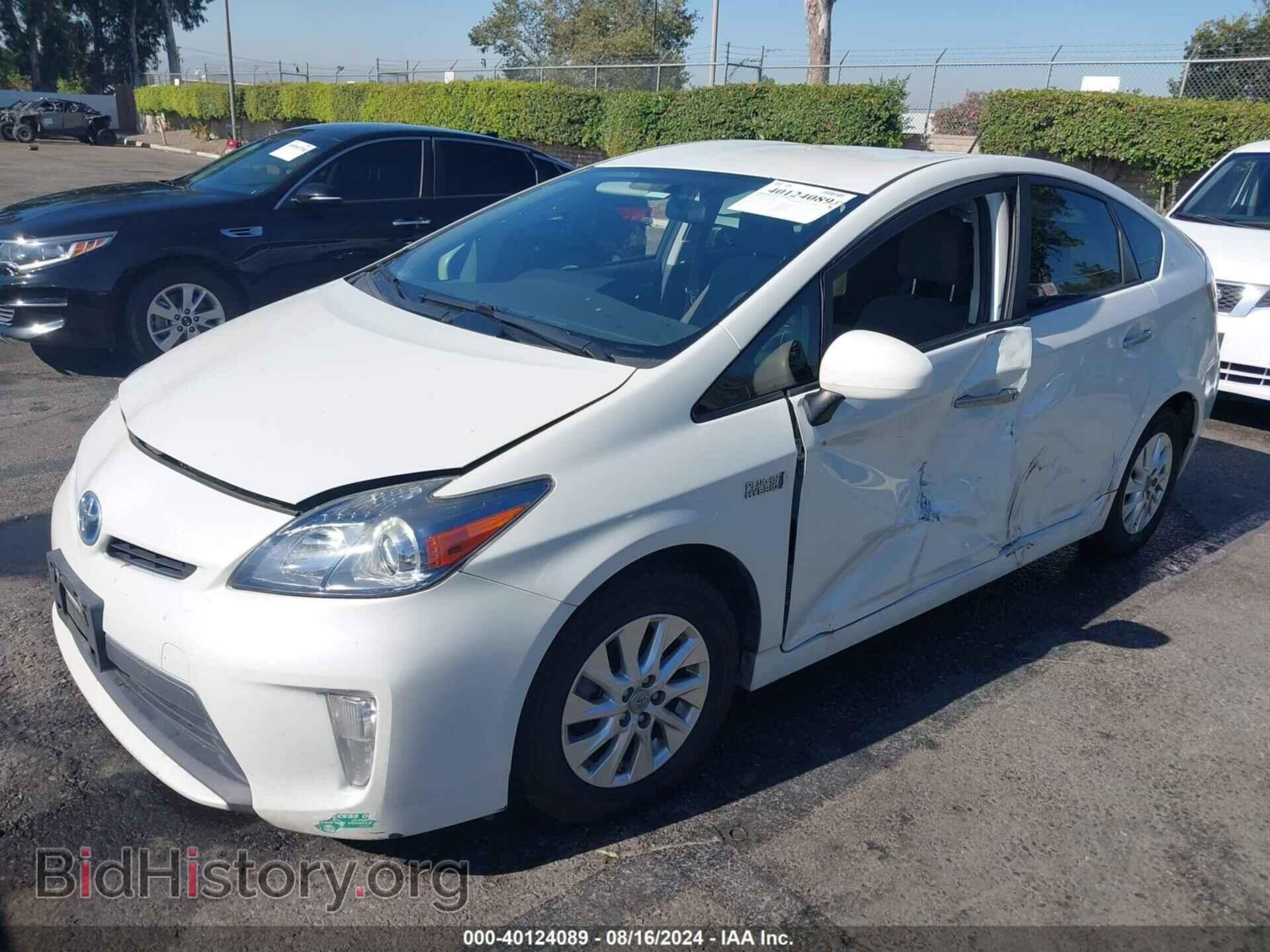 2014 TOYOTA PRIUS PLUG-IN - VIN: JTDKN3DP4E3061666 - Фото 2