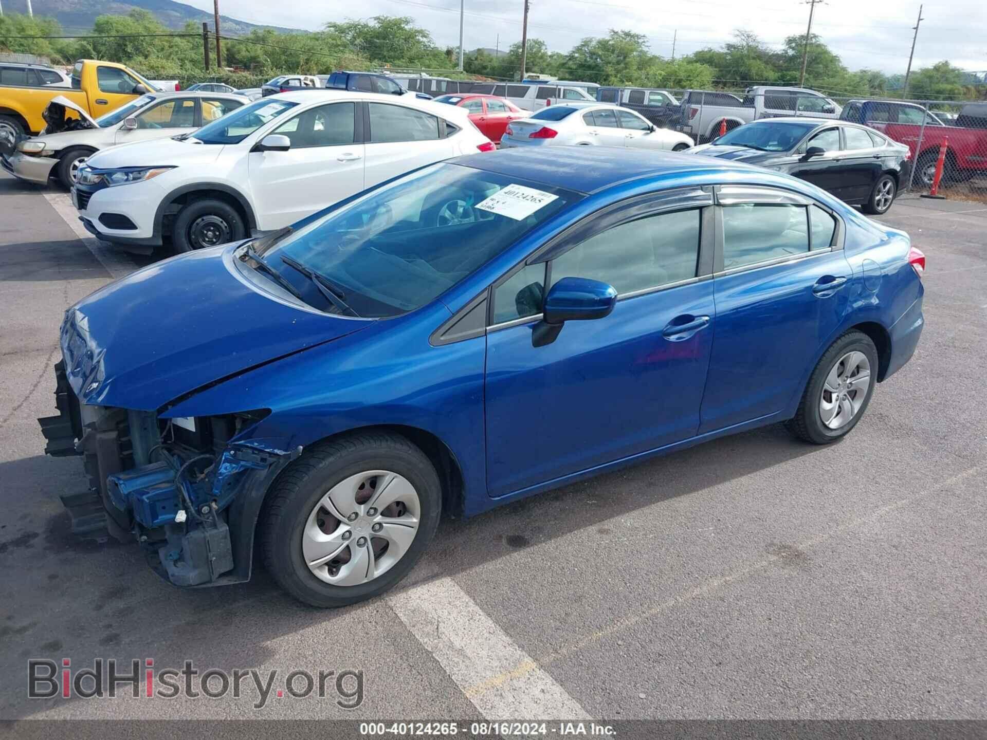2014 HONDA CIVIC - VIN: 19XFB2F59EE024217 - Фото 2