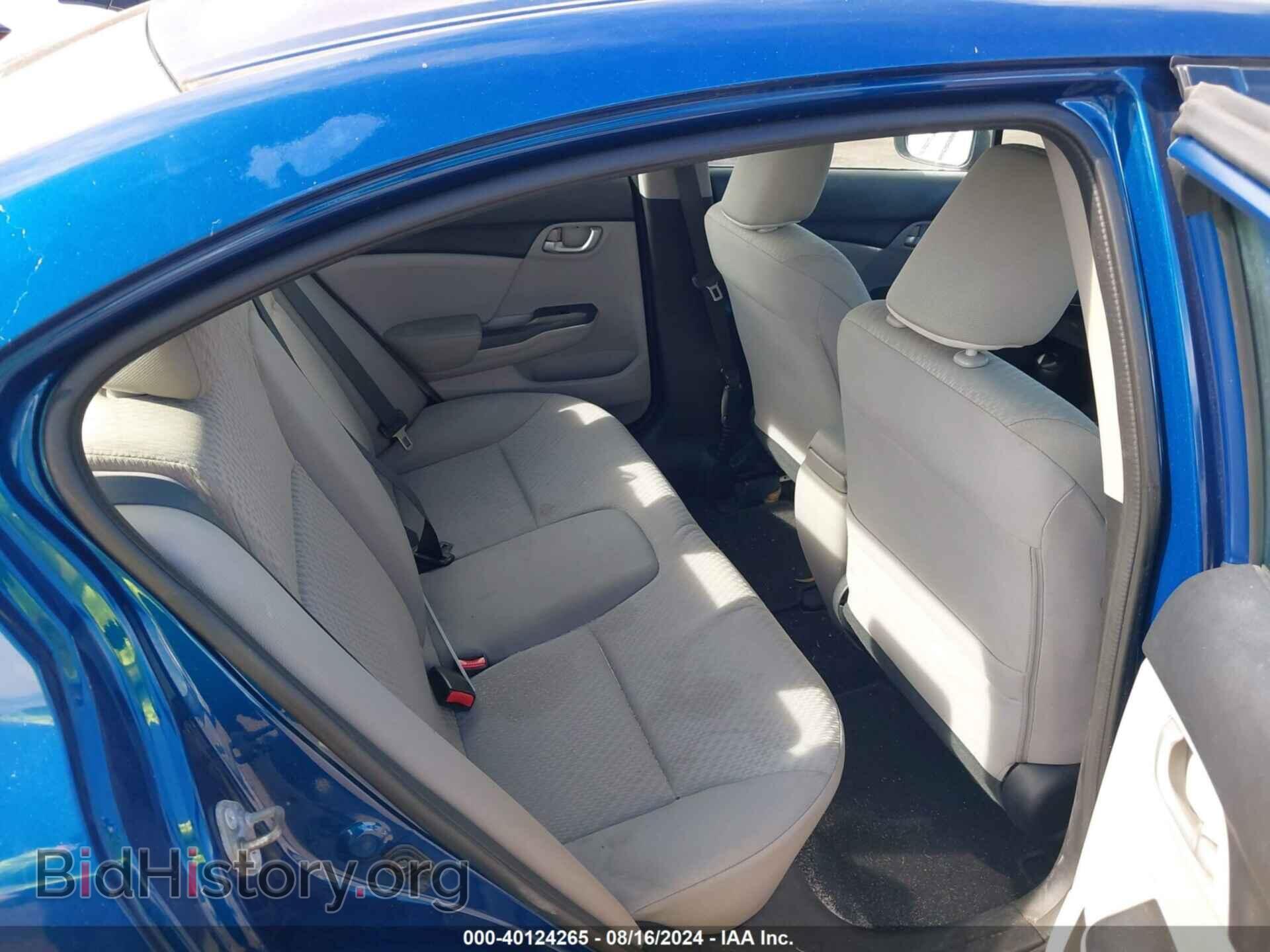 2014 HONDA CIVIC - VIN: 19XFB2F59EE024217 - Фото 8