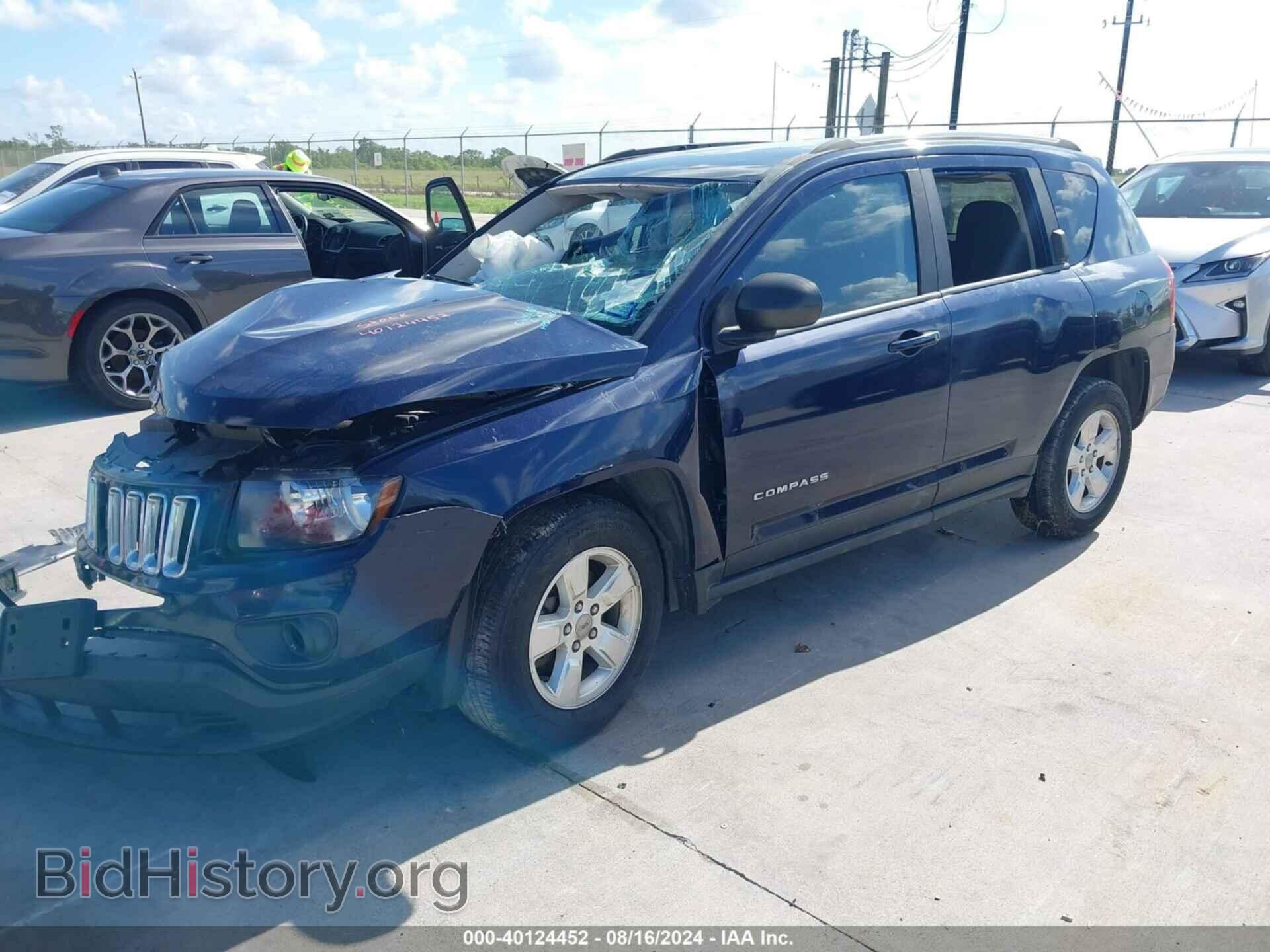 2014 JEEP COMPASS - VIN: 1C4NJCBA8ED594055 - Фото 2