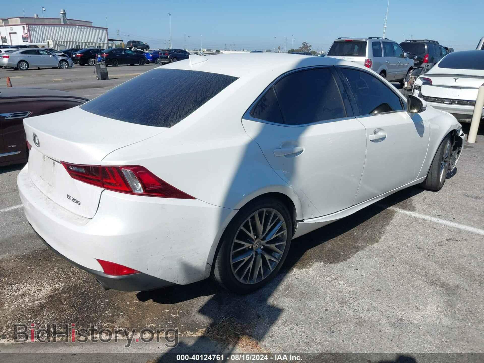 2014 LEXUS IS 250 - VIN: JTHBF1D2XE5042953 - Фото 4