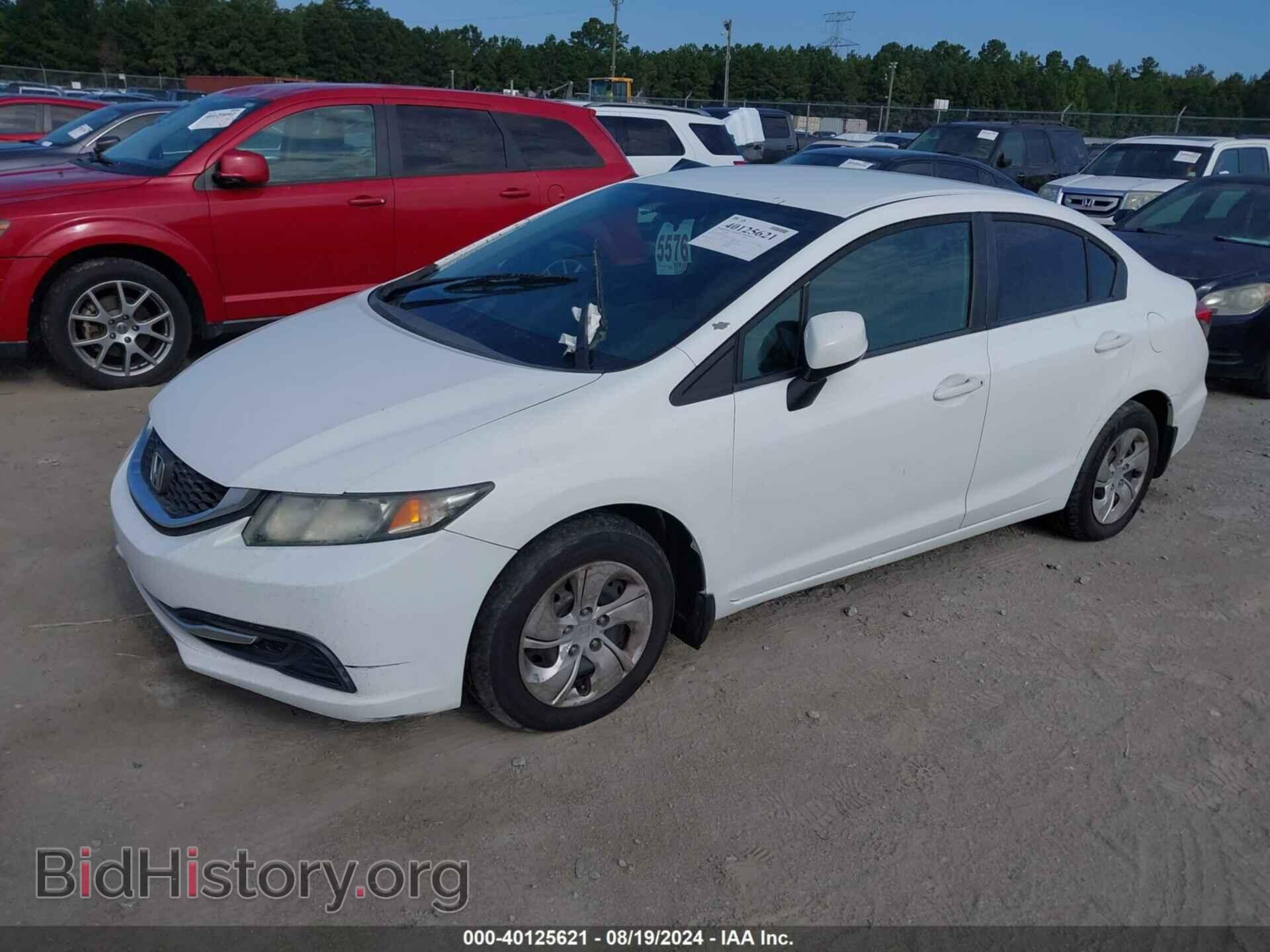 2013 HONDA CIVIC - VIN: 19XFB2F53DE054215 - Фото 2