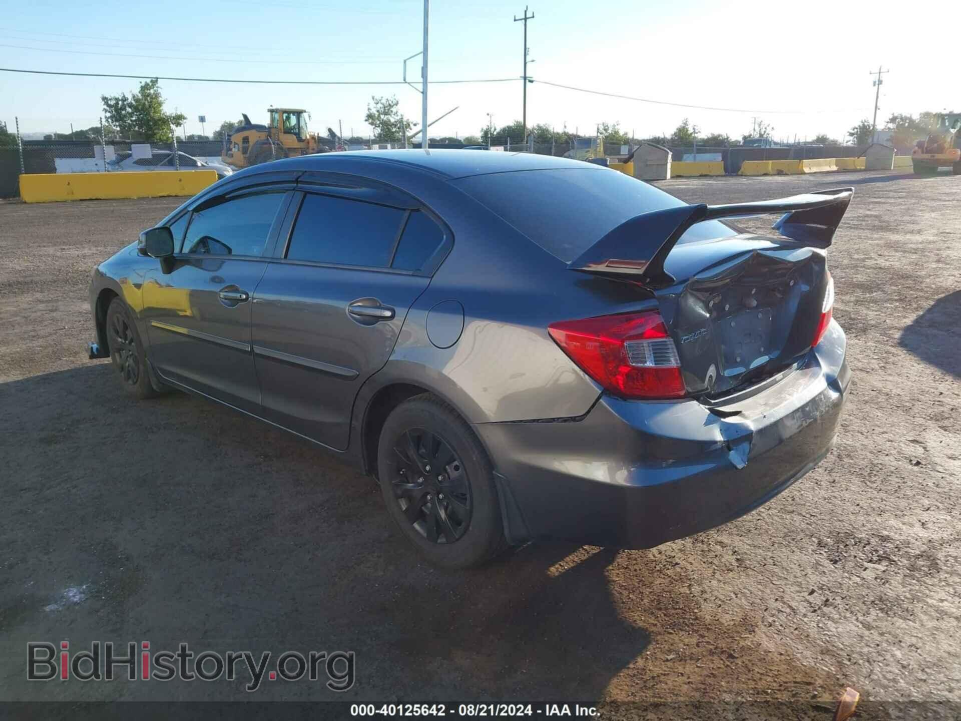 2012 HONDA CIVIC - VIN: 2HGFB2F56CH304065 - Фото 3