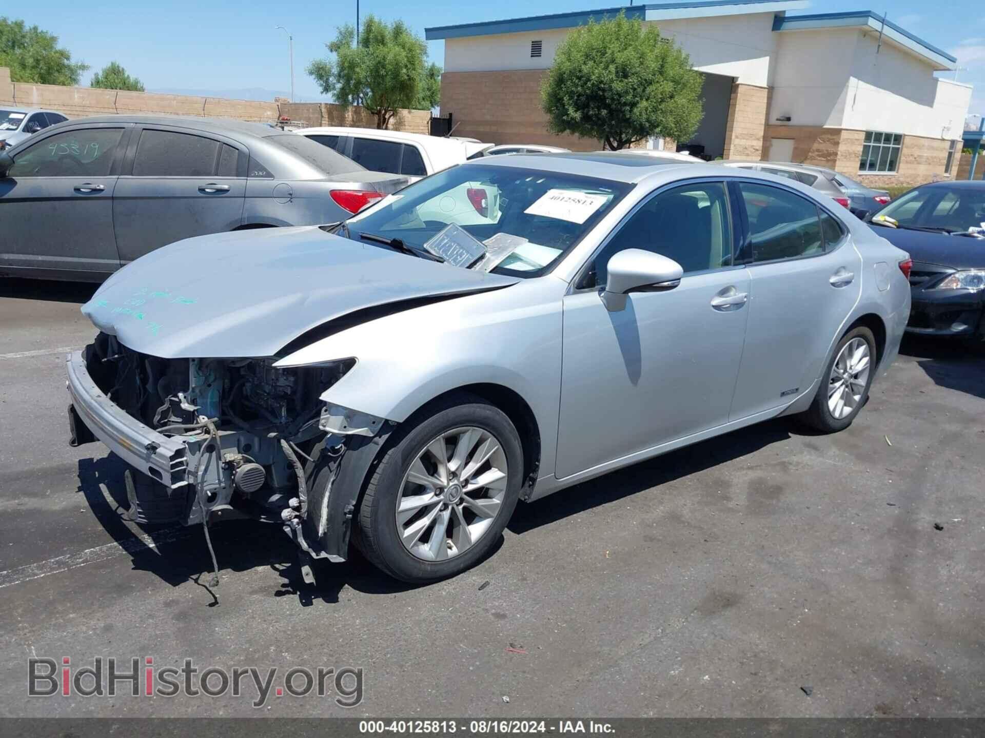 2014 LEXUS ES 300H - VIN: JTHBW1GG4E2059465 - Фото 2