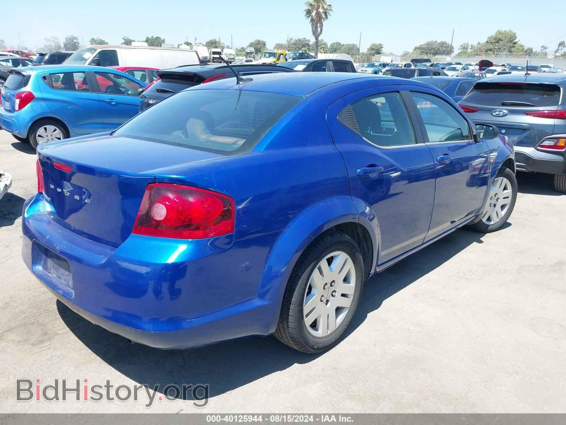 2013 DODGE AVENGER - VIN: 1C3CDZAB9DN543821 - Photo 4