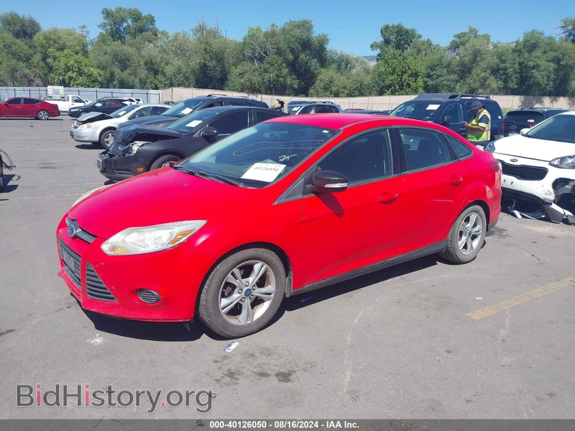2014 FORD FOCUS - VIN: 1FADP3F27EL318281 - Фото 2