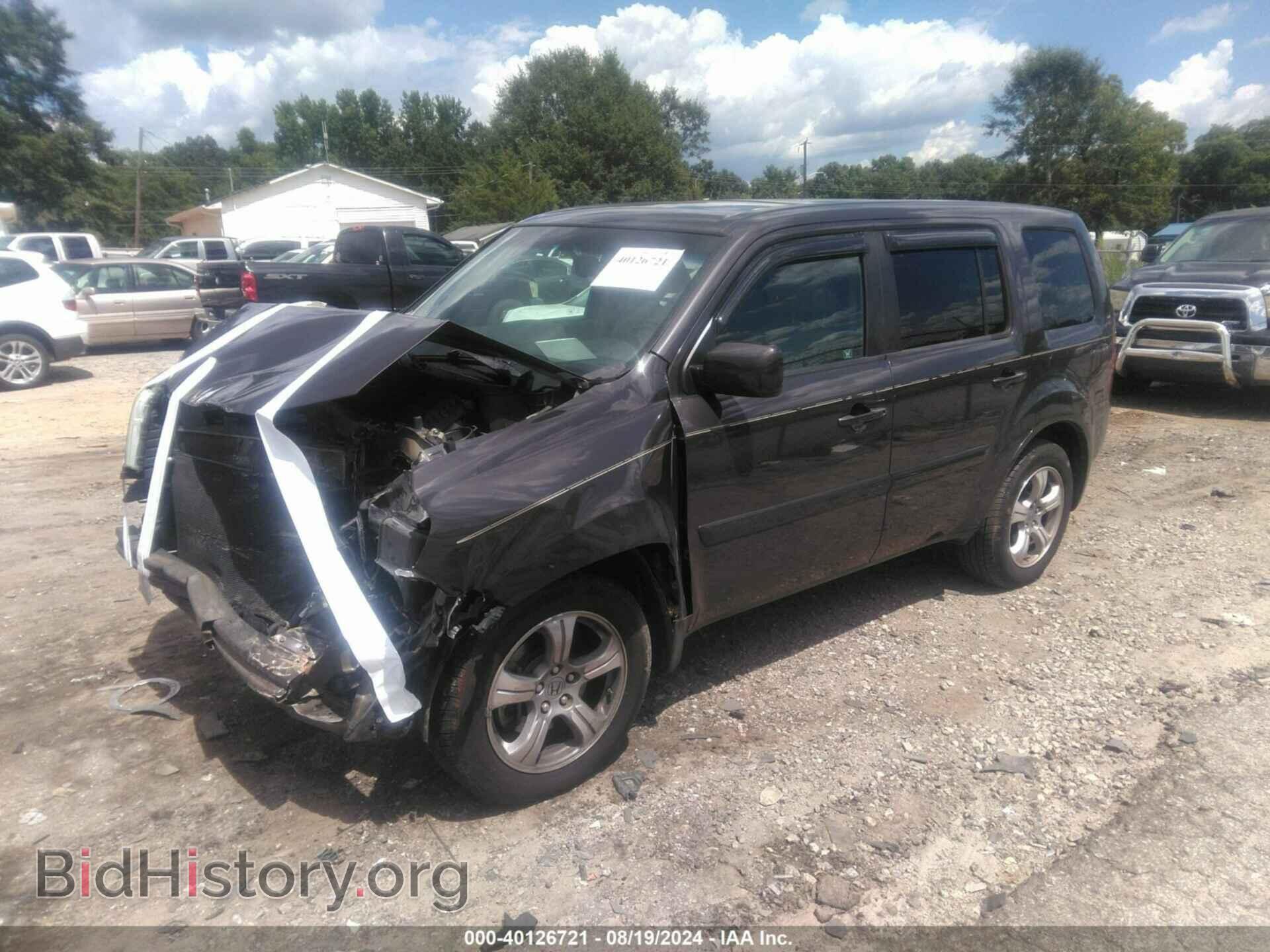 2012 HONDA PILOT - VIN: 5FNYF3H55CB032807 - Photo 2