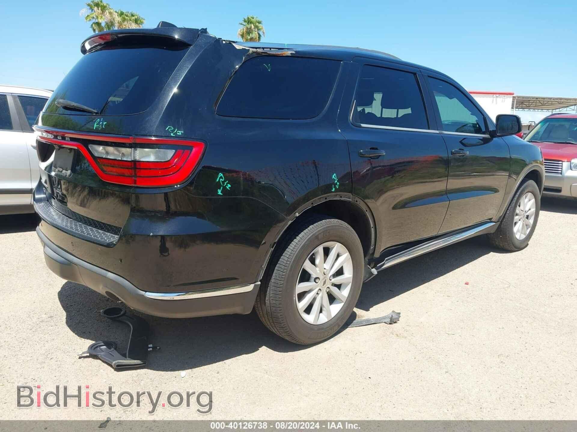 2019 DODGE DURANGO - VIN: 1C4RDJAG7KC605888 - Фото 4