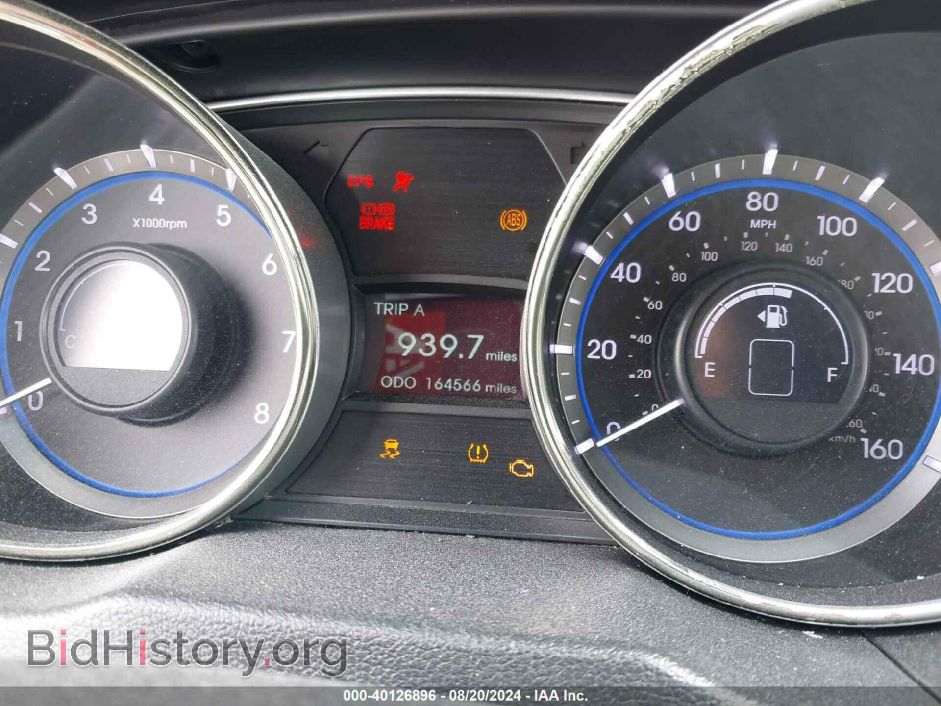2012 HYUNDAI SONATA - VIN: 5NPEC4AB0CH486272 - Фото 7