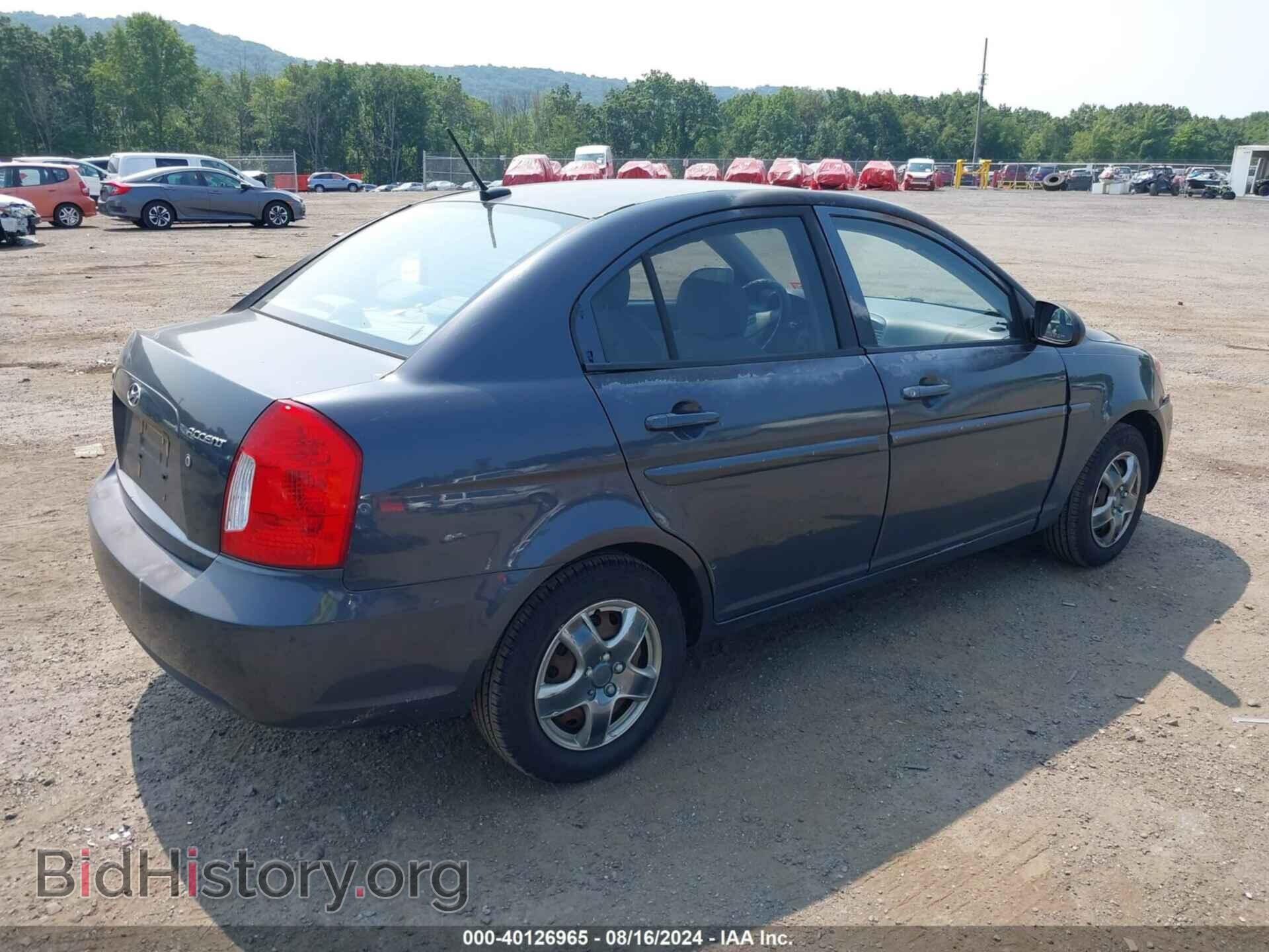 2008 HYUNDAI ACCENT - VIN: KMHCN46C38U267950 - Фото 4