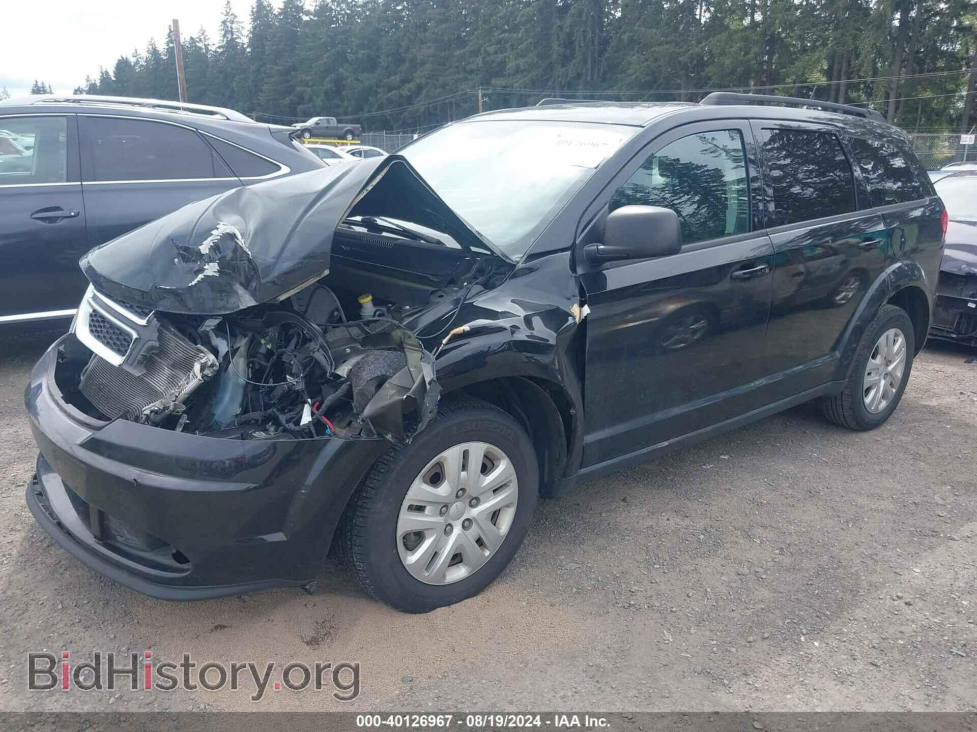 2018 DODGE JOURNEY - VIN: 3C4PDCAB0JT242537 - Фото 2
