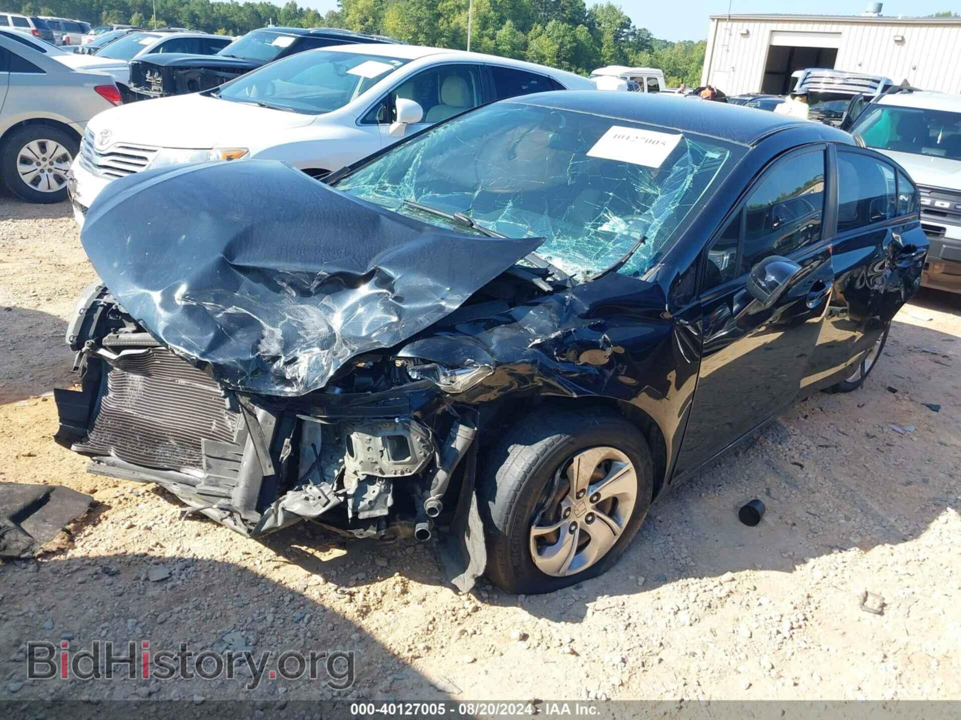 2014 HONDA CIVIC - VIN: 19XFB2F51EE069779 - Фото 2