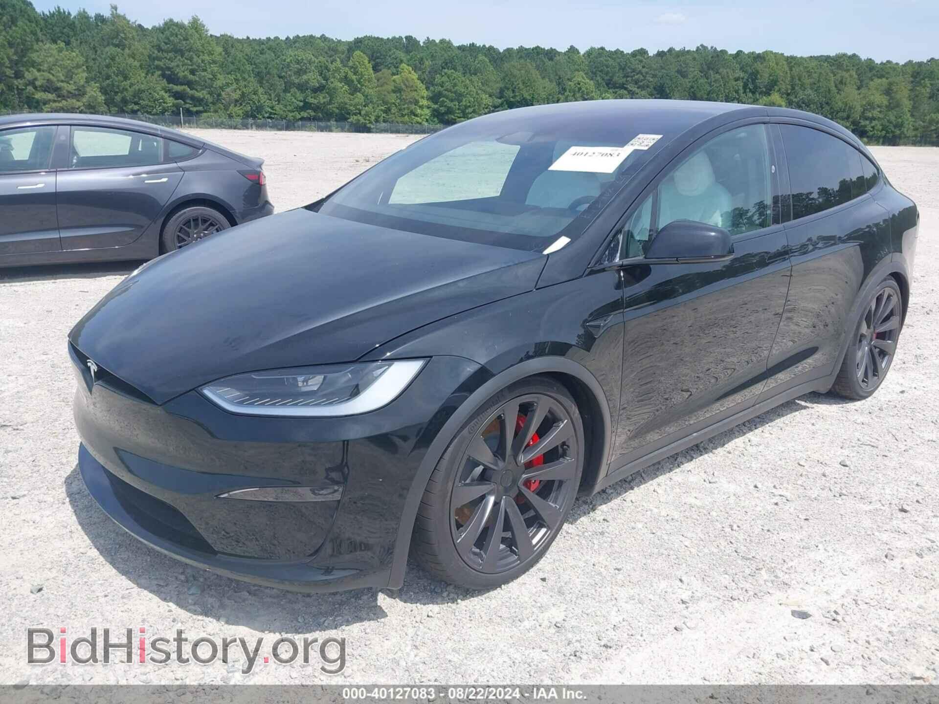 2024 TESLA MODEL X - VIN: 7SAXCBE68RF445666 - Фото 2