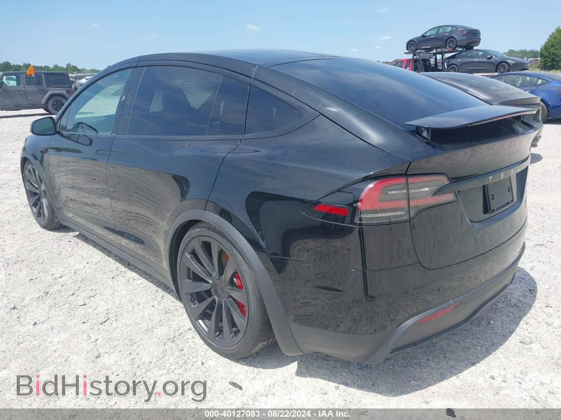 2024 TESLA MODEL X - VIN: 7SAXCBE68RF445666 - Фото 3